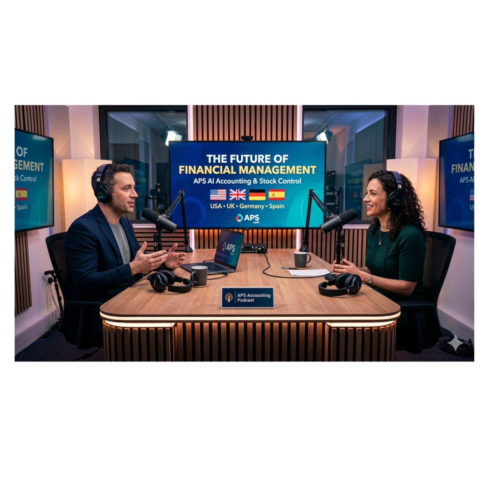 The Future of Financial Management: AI Accounting & Stock Control (UK, USA, DE, ES) episode artwork