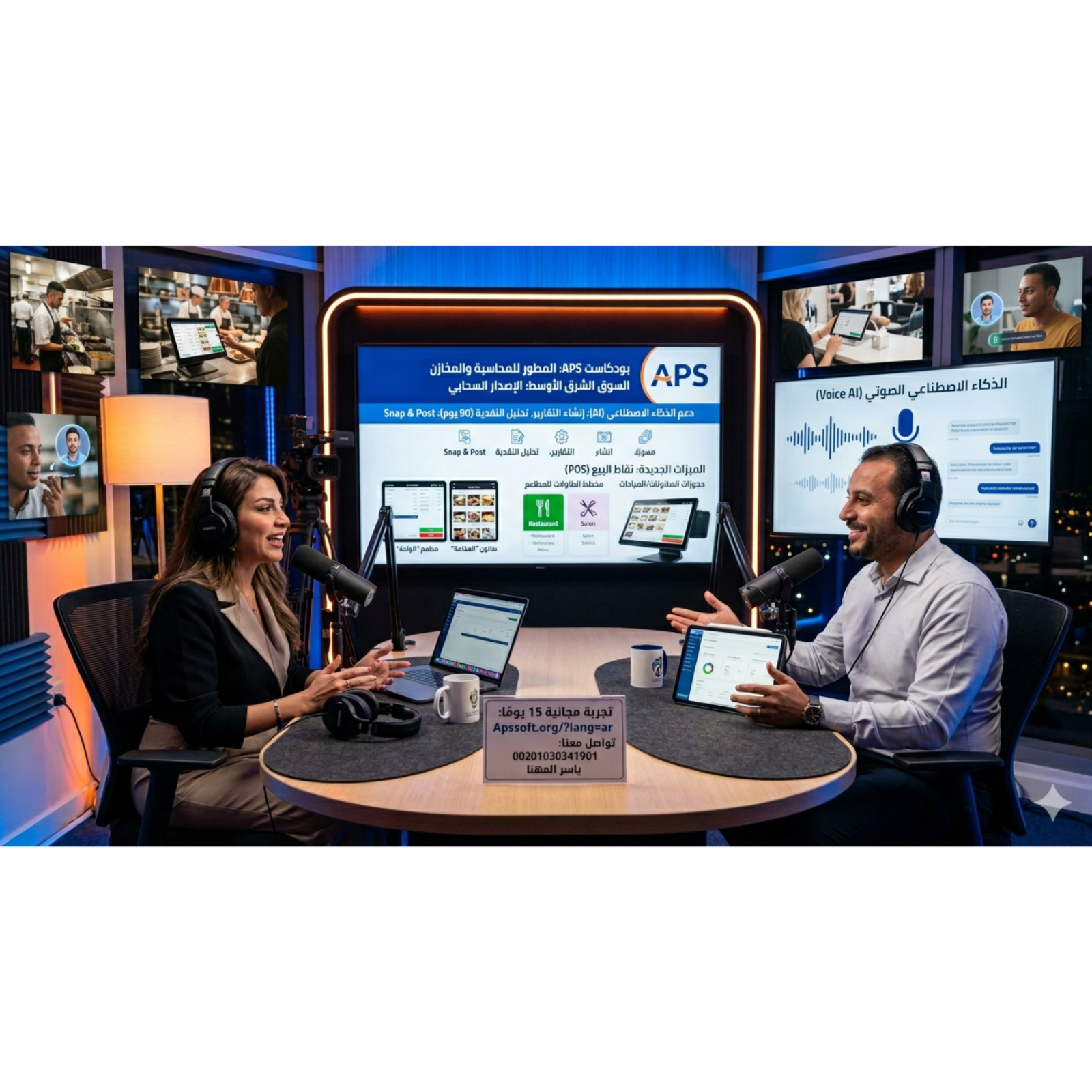 التحول الرقمي الكامل في عالم المال والأعمال مع الإصدار السحابي الجديد من برنامج المطور للمحاسبة والمخازن و نقاط البيع للمطاعم episode artwork