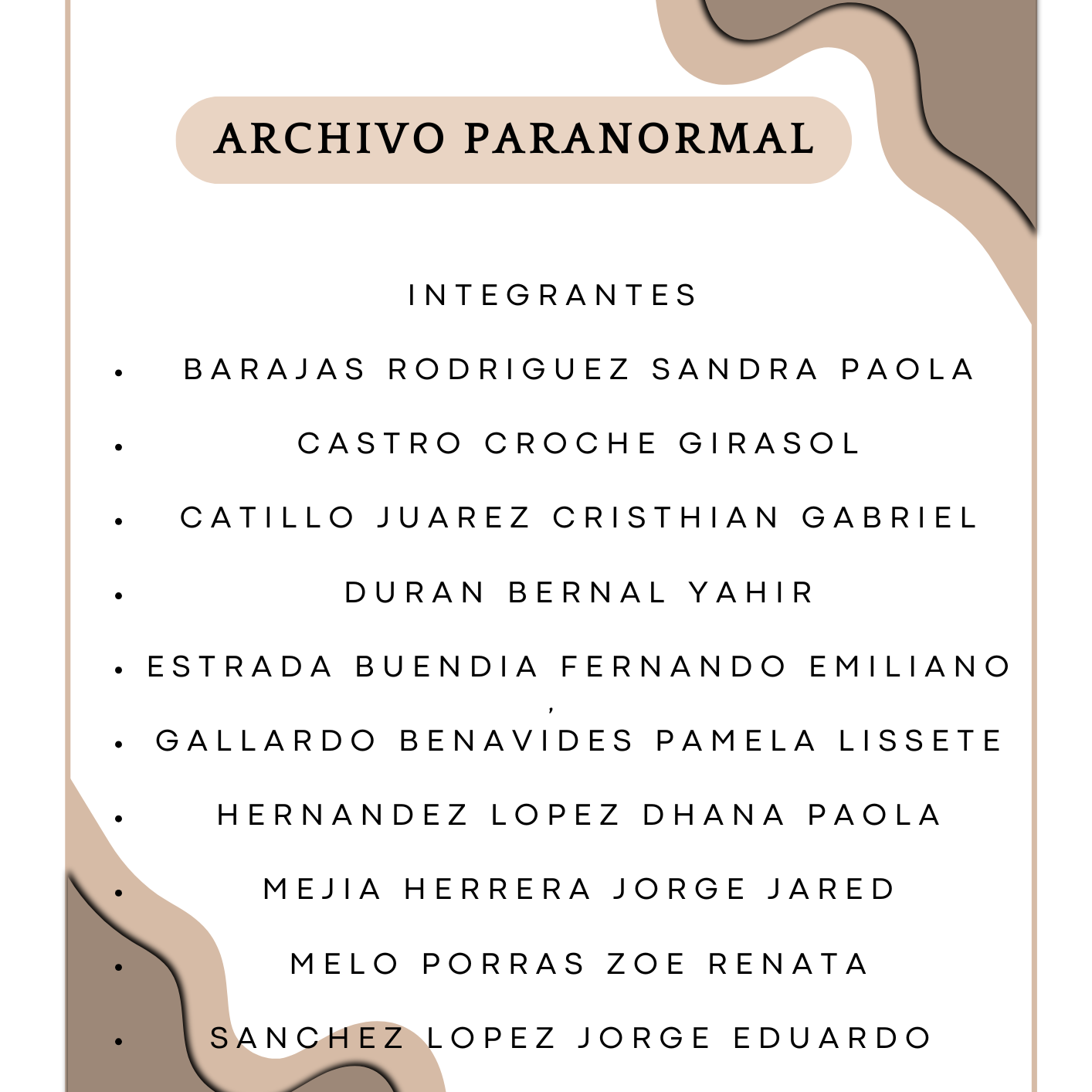 Archivo Paranormal