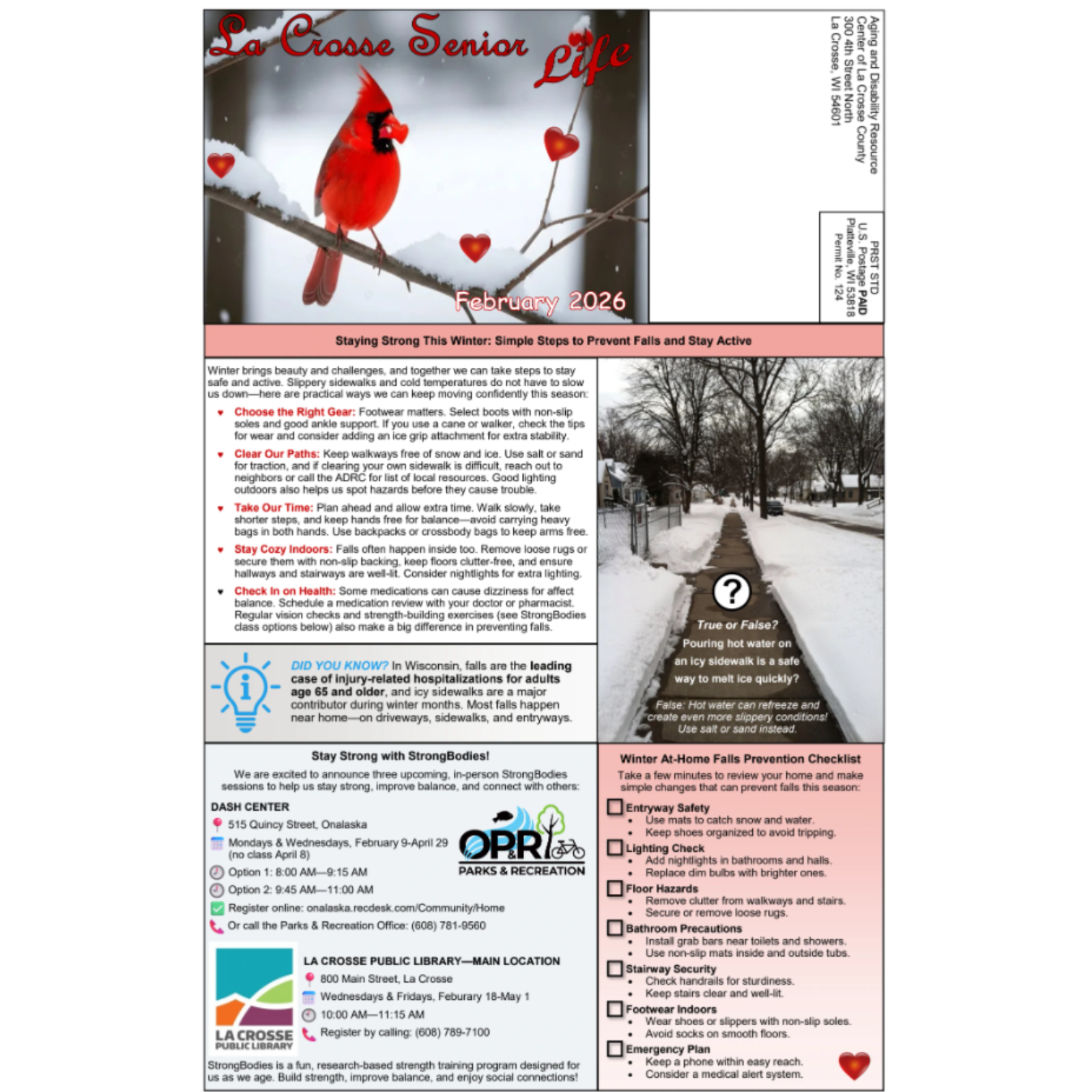 La Crosse Senior Life: February 2026 episode artwork