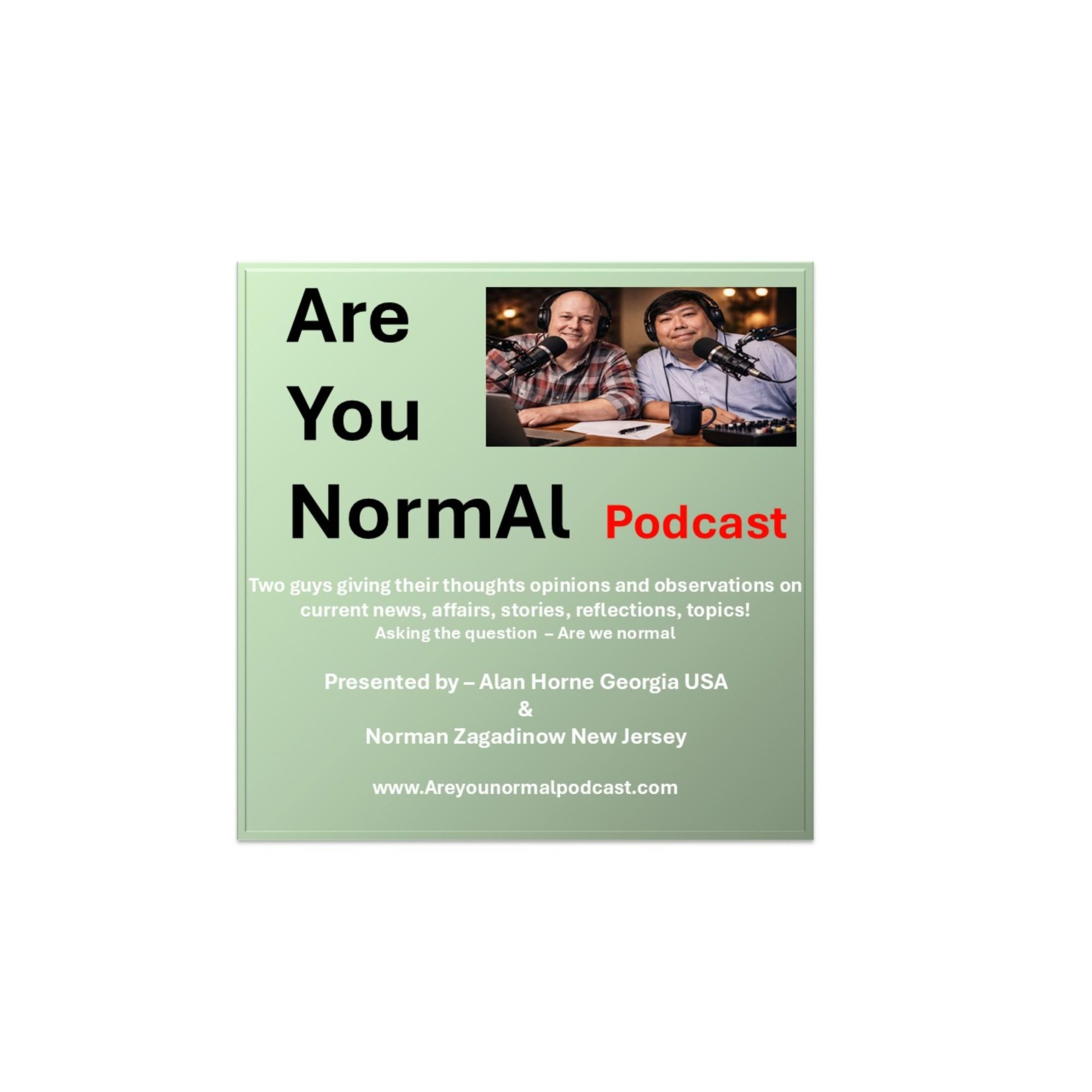 Are You Normal - Episode 23 - Various Topics based on Conversations and Opinions of our own episode artwork