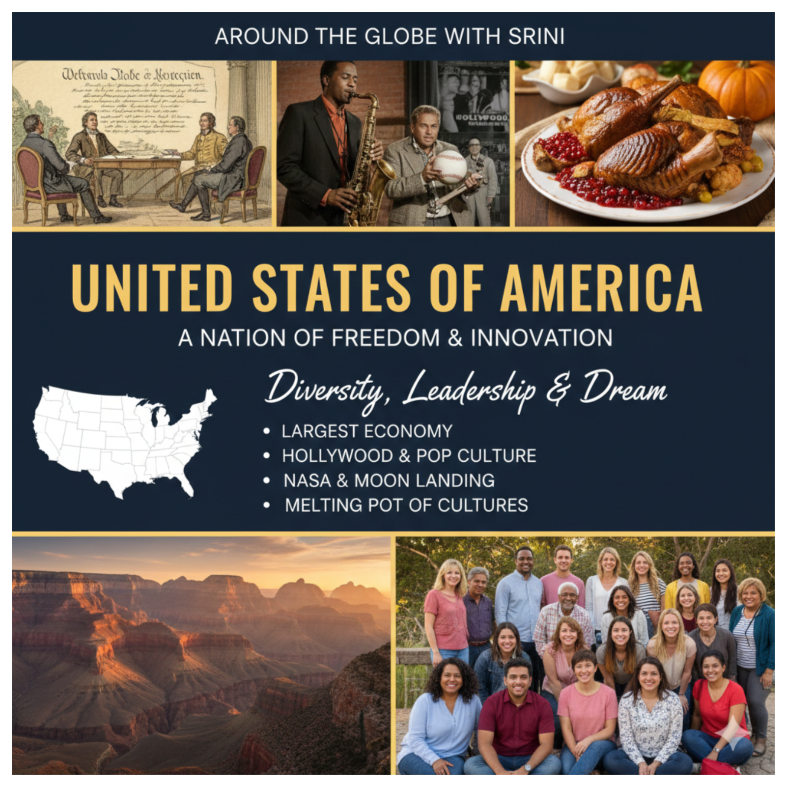 Around the Globe with Srini