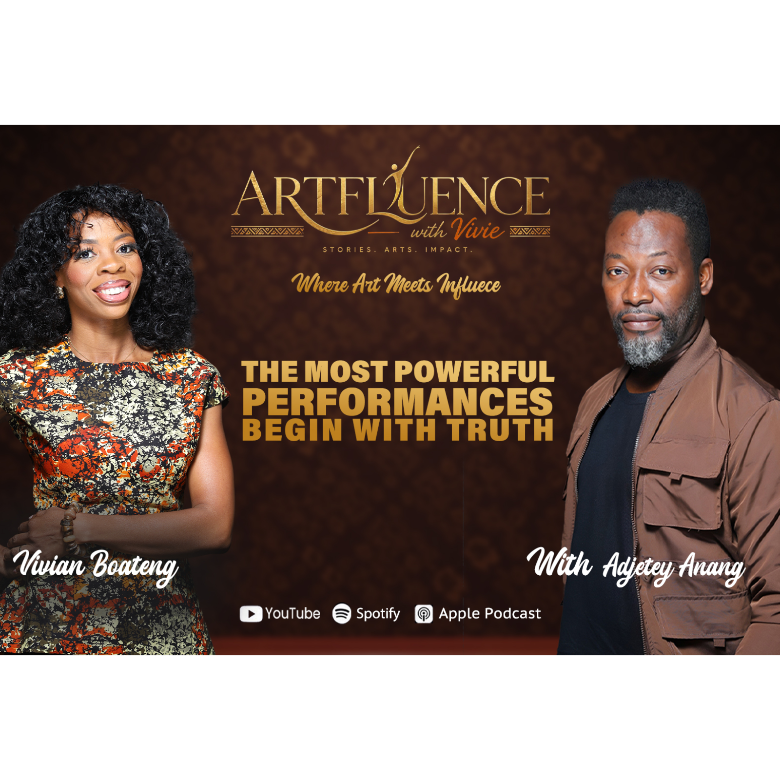 Artistry, Vulnerability and Impact with Adjetey Anang  episode artwork