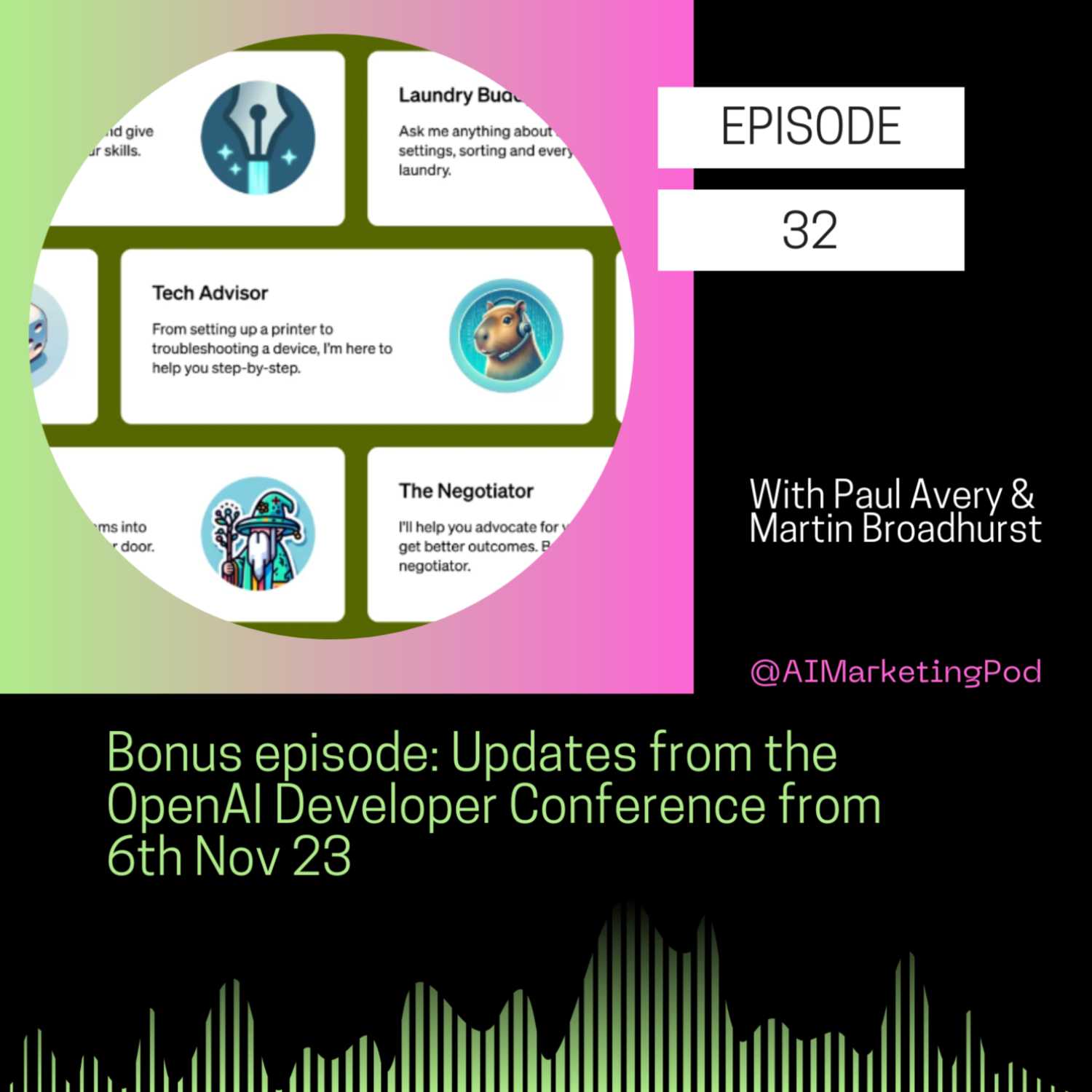 Bonus episode: Updates from the OpenAI Developer Conference Nov23