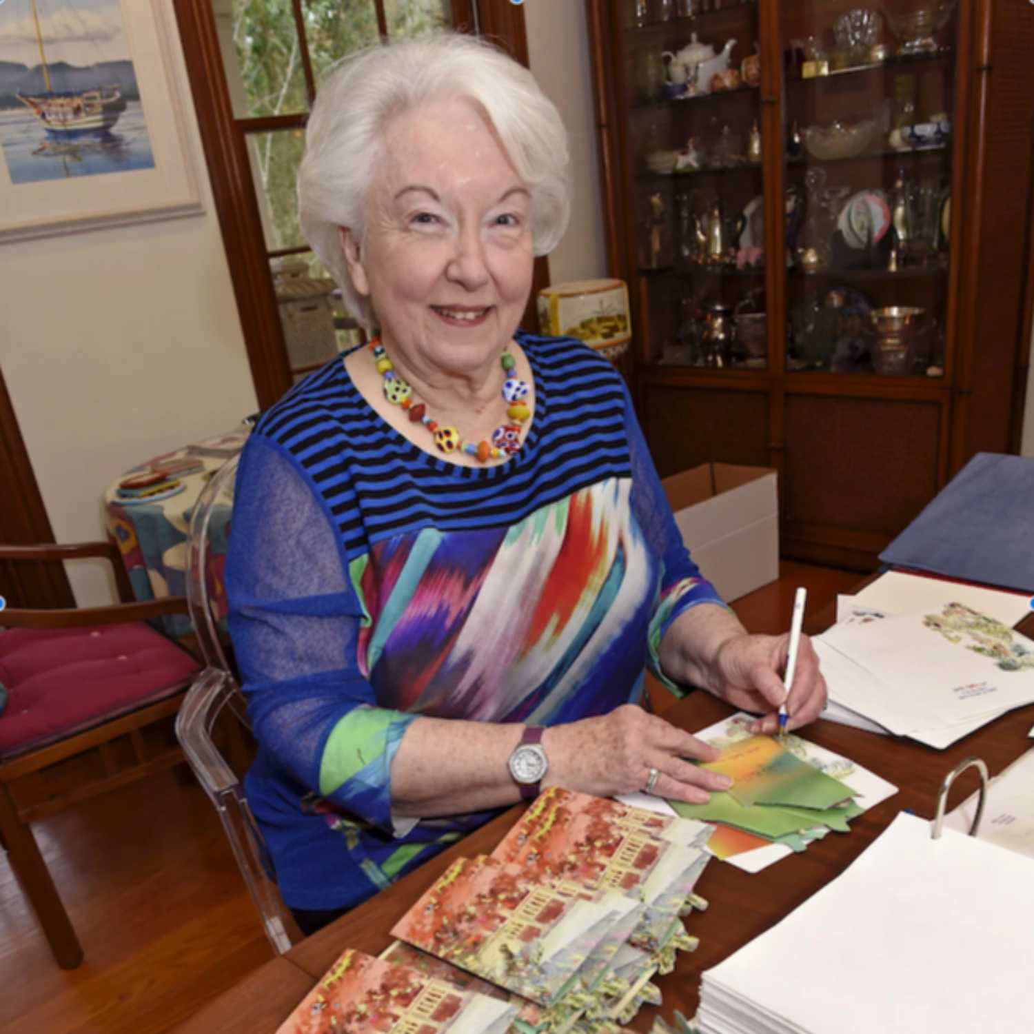 Renowned artist Judi Betts