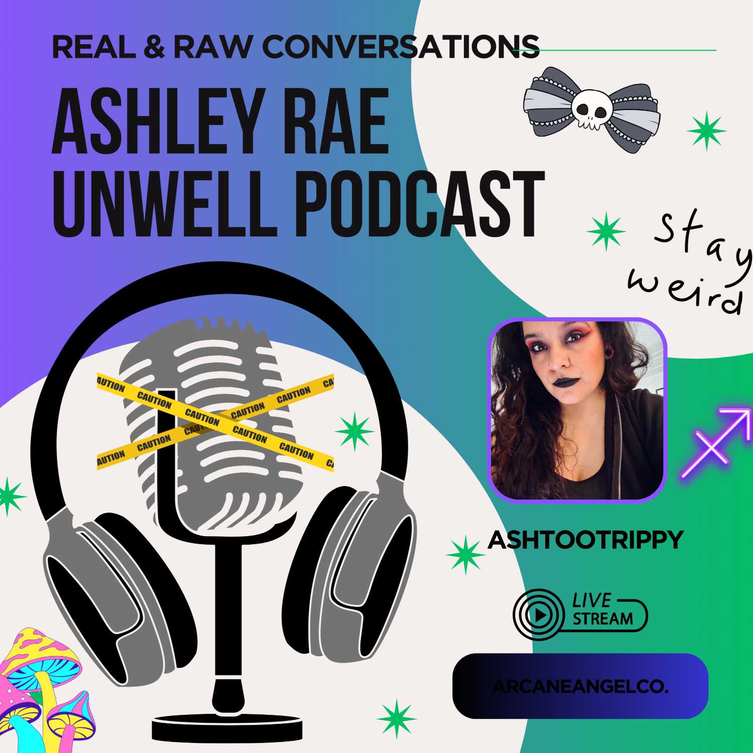 Unwell W/Ashtootrippy Lets talk about true crime, conspiracy theories and Hot gossip!