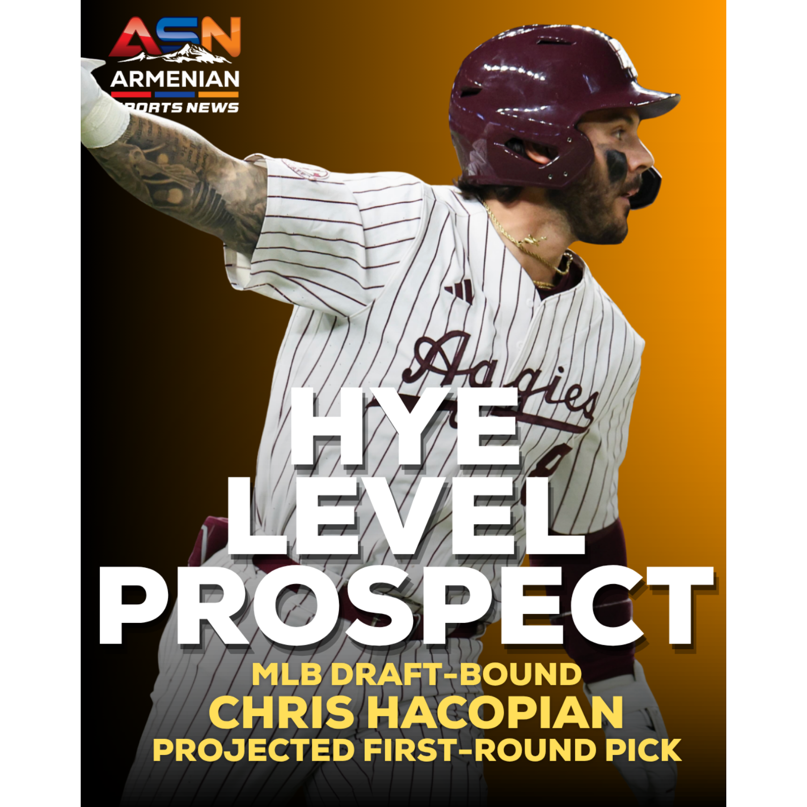 Chris Hacopian: Highly-Touted ARMENIAN Baseball Prospect Projected For First Round Of MLB Draft episode artwork