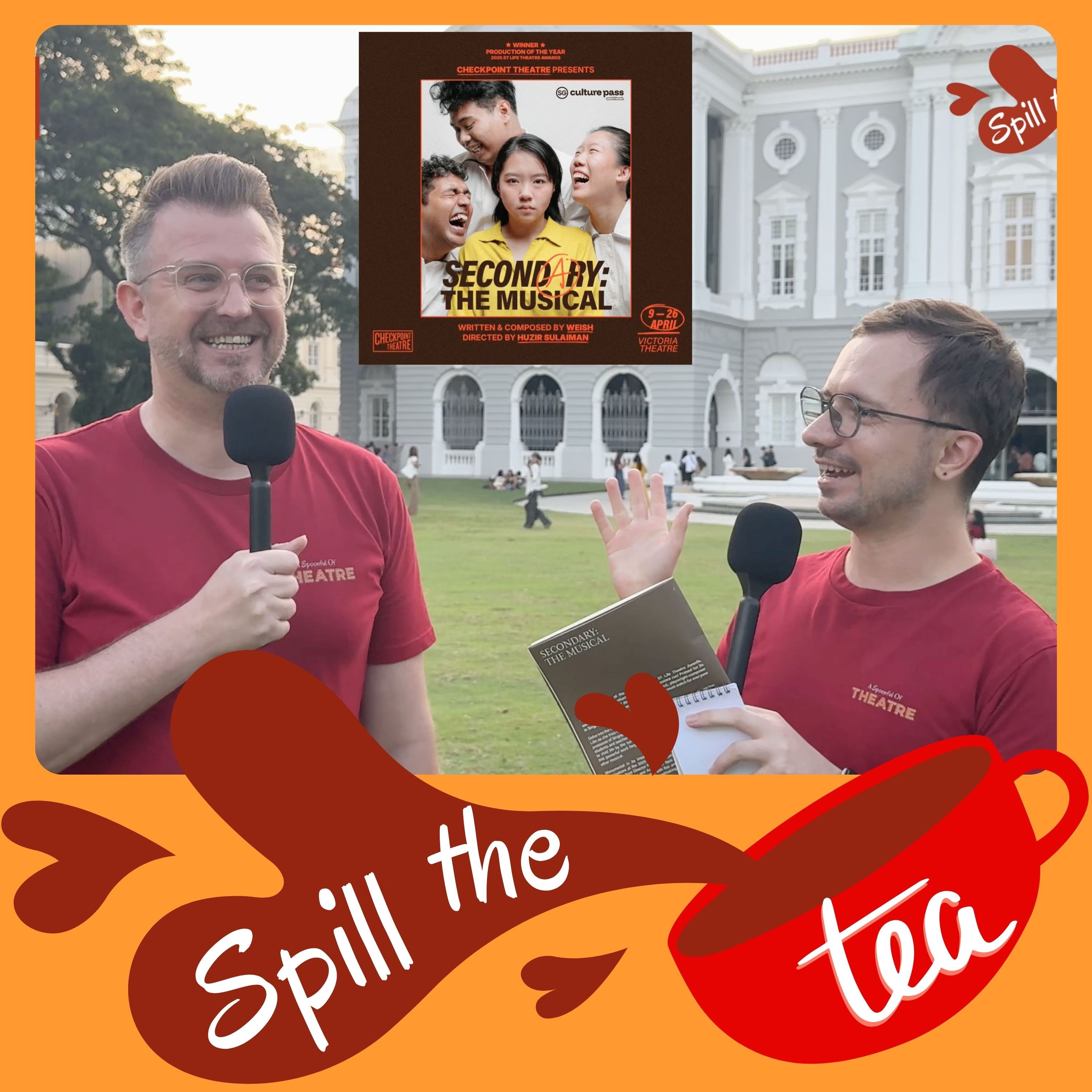 Secondary the Musical - "Spill the Tea" Theatre Review episode artwork