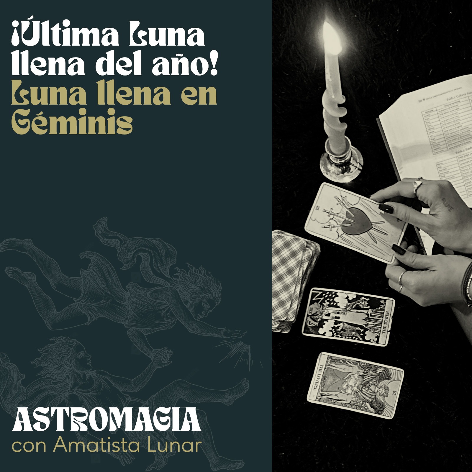 ¡ÚLTIMA LUNA LLENA DEL AÑO! - Luna llena en GÉMINIS ♊ episode artwork