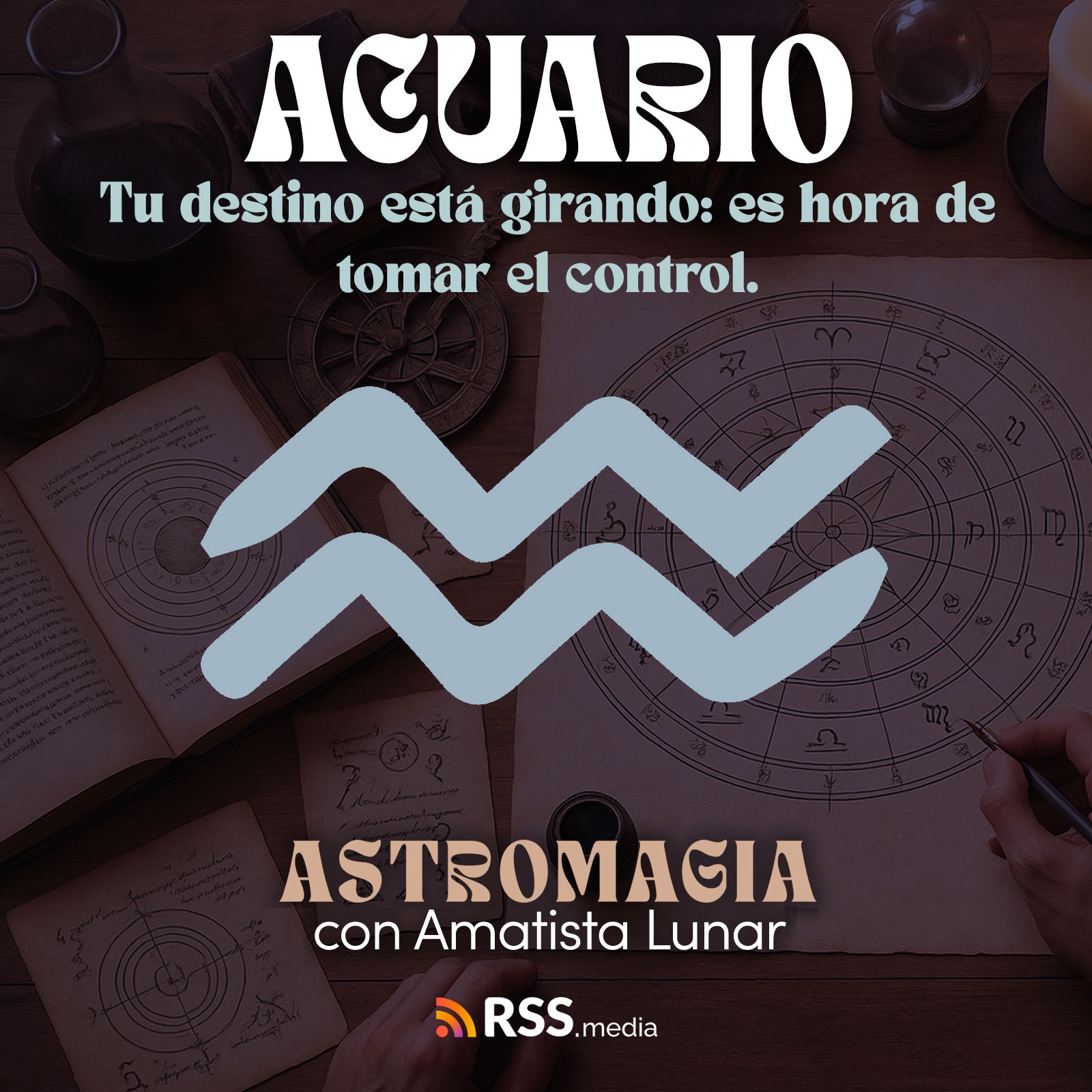 Acuario: Tu destino está girando: es hora de tomar el control | HORÓSCOPO AGOSTO episode artwork