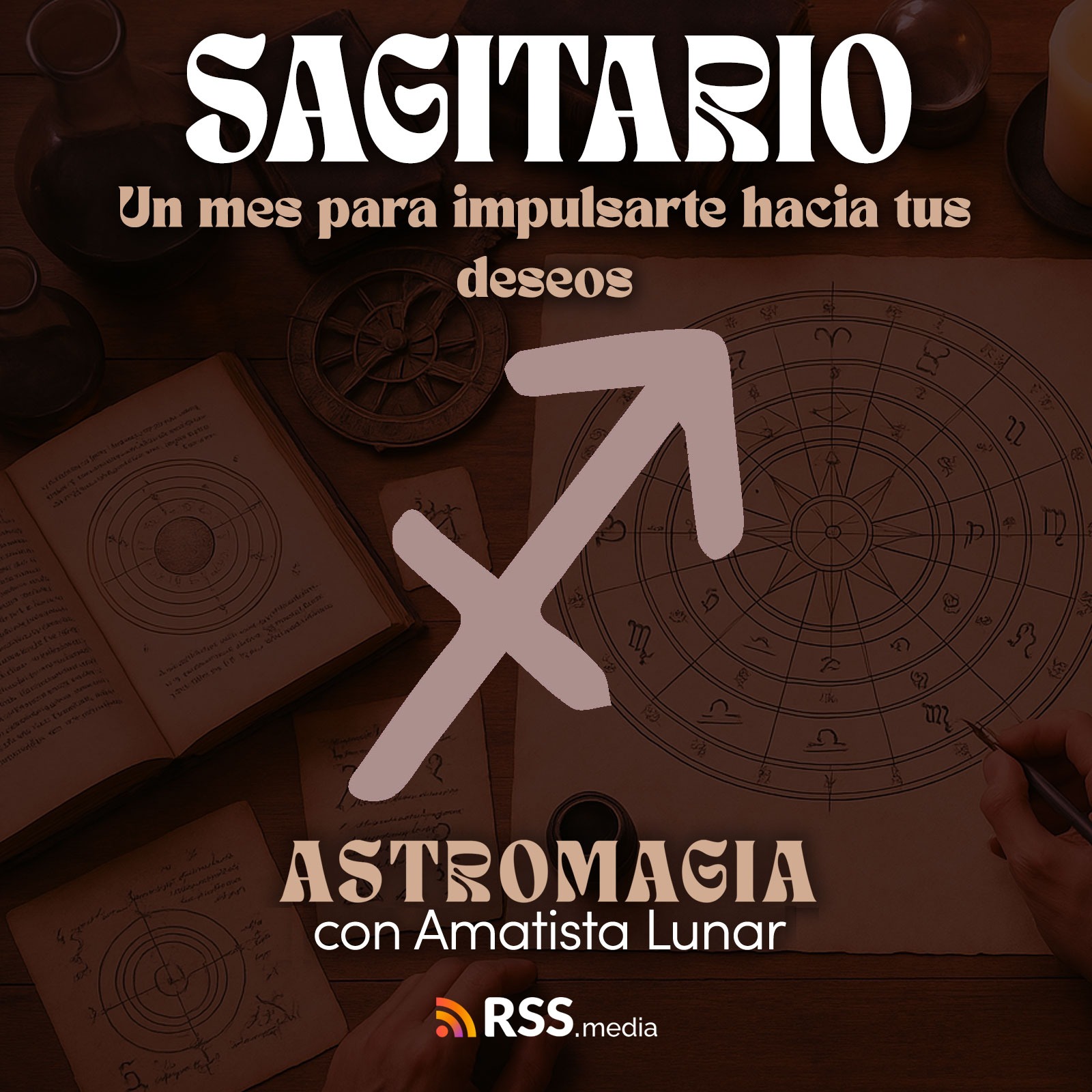 Sagitario: Un mes para impulsarte hacia tus deseos | HORÓSCOPO AGOSTO  episode artwork