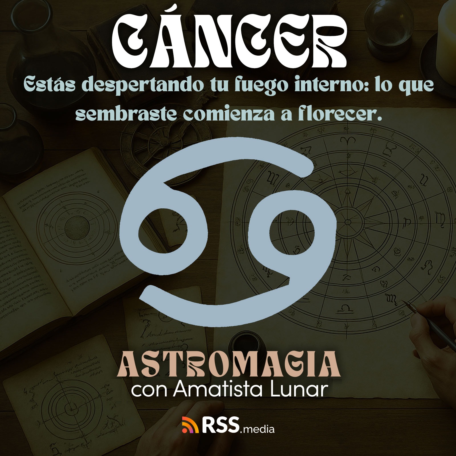 Cáncer: Estás despertando tu fuego interno: lo que sembraste comienza a florecer | HORÓSCOPO AGOSTO episode artwork
