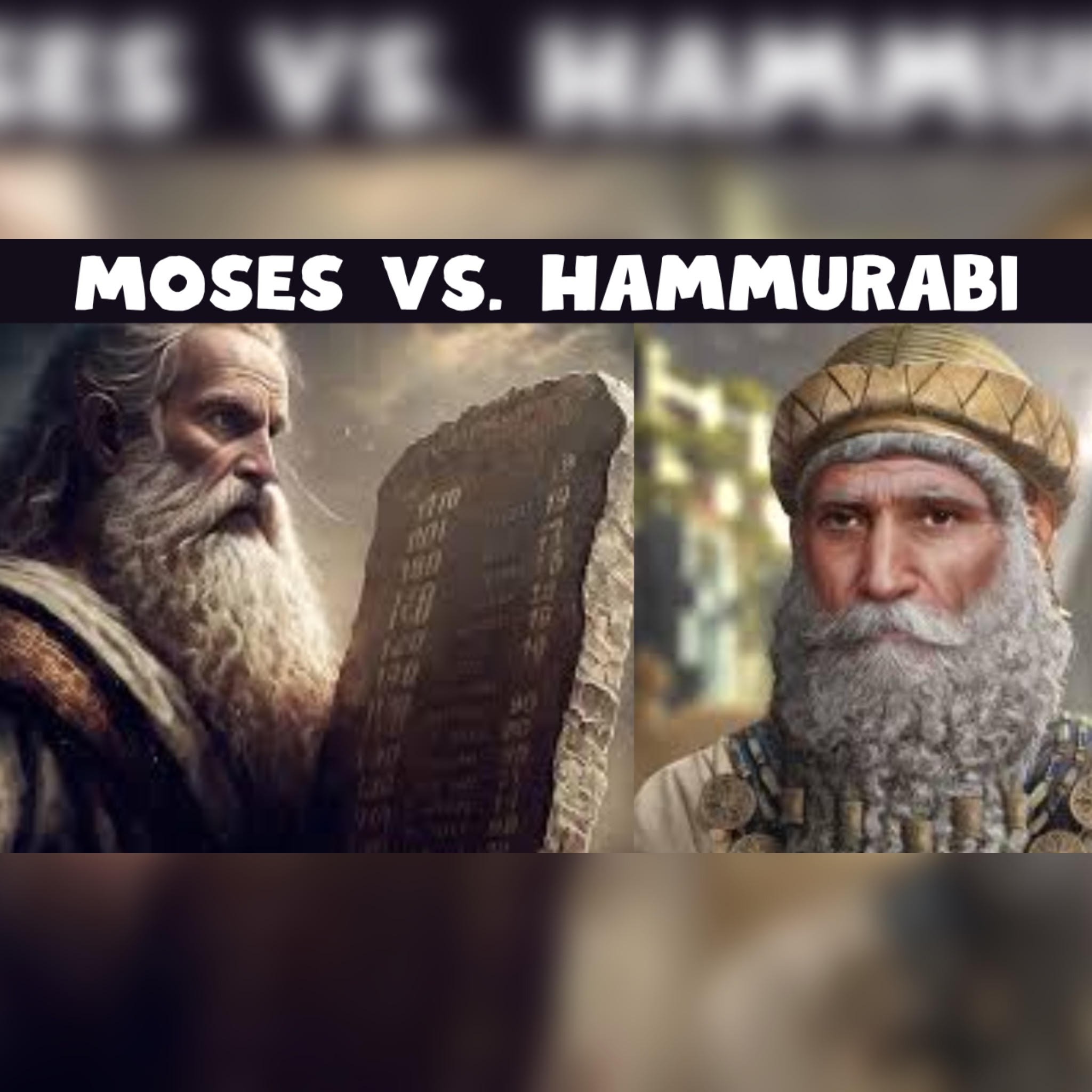 Ancient Laws Unveiled: The Law of Moses vs. The Code of Hammurabi