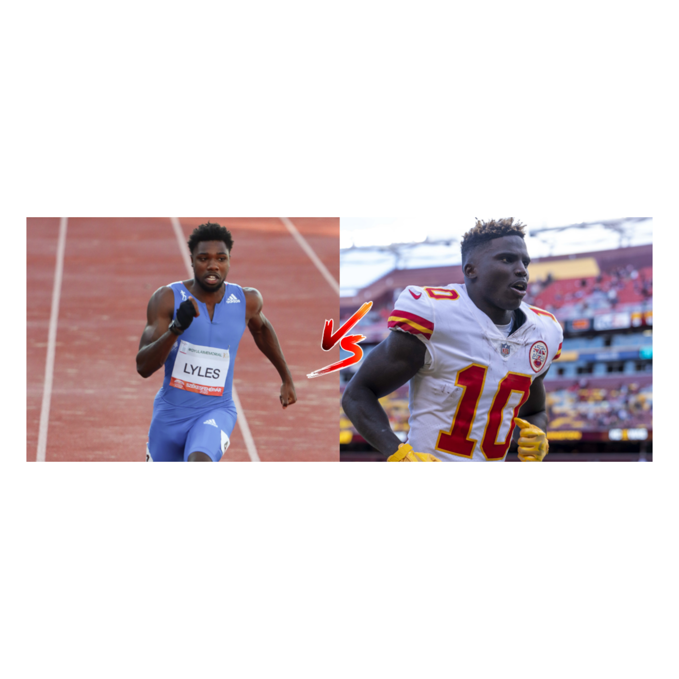 Noah Lyles vs Tyreek Hill : Le duel sprint entre l'athlétisme et la NFL enfin programmé episode artwork