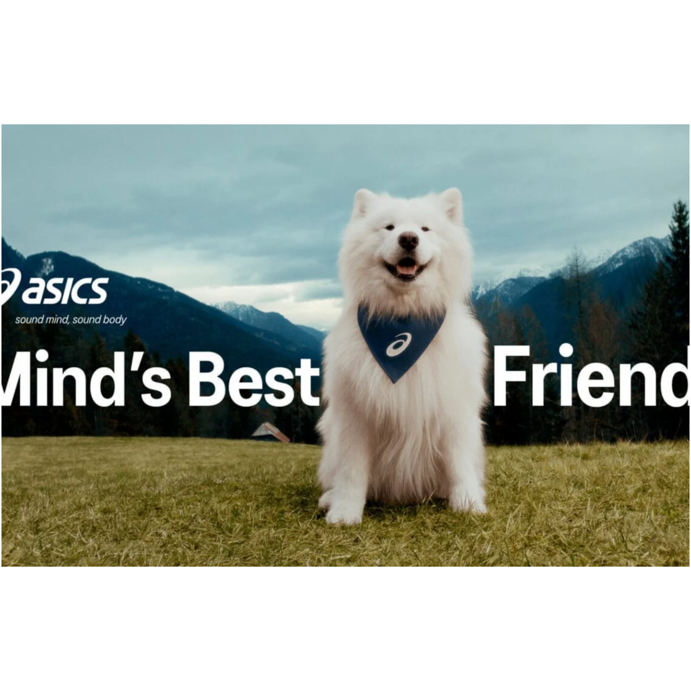 ASICS crée l’événement : Félix le Samoyède, premier chien ambassadeur pour promouvoir le bien-être mental et l’activité physique