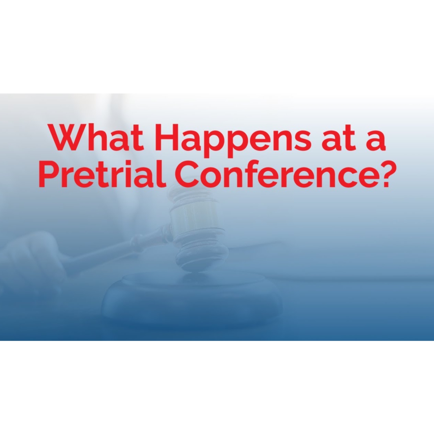 What Happens at a Pretrial Conference - Arizona Criminal Defense Attorney Marc J. Victor