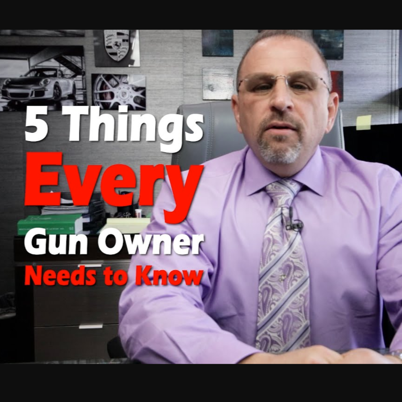 Updated Long Version - 5 Things Every Gun Owner Ought to Know - Attorney Marc J. Victor