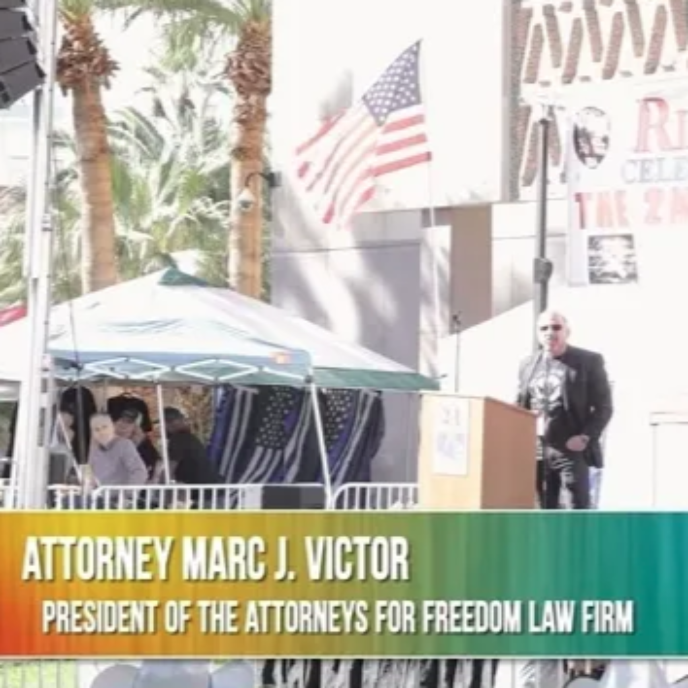Attorney Marc Victor Speaking at the 2nd Amendment Rally in Phoenix Arizona