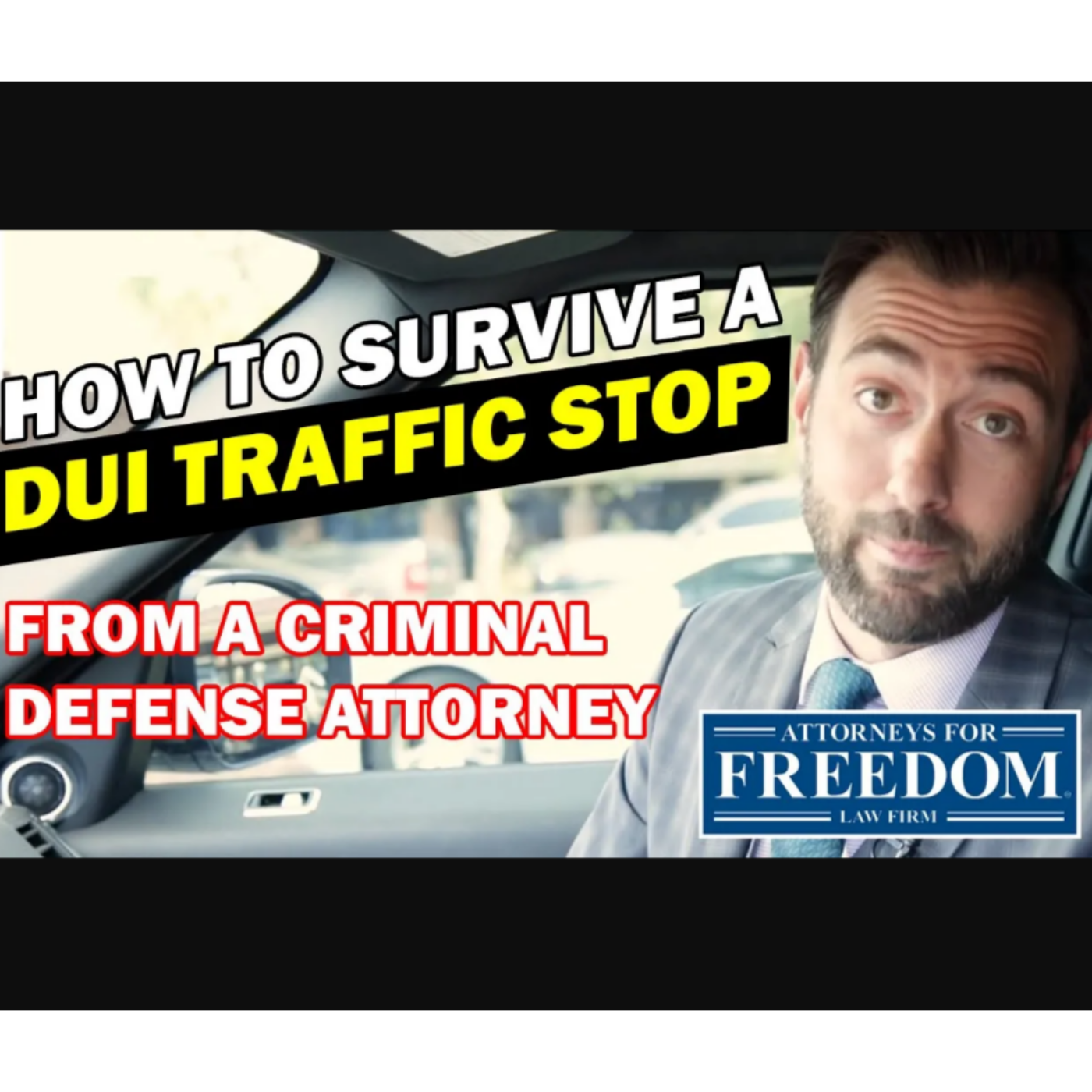 How to Survive a DUI Traffic Stop - Attorney Andrew Marcantel