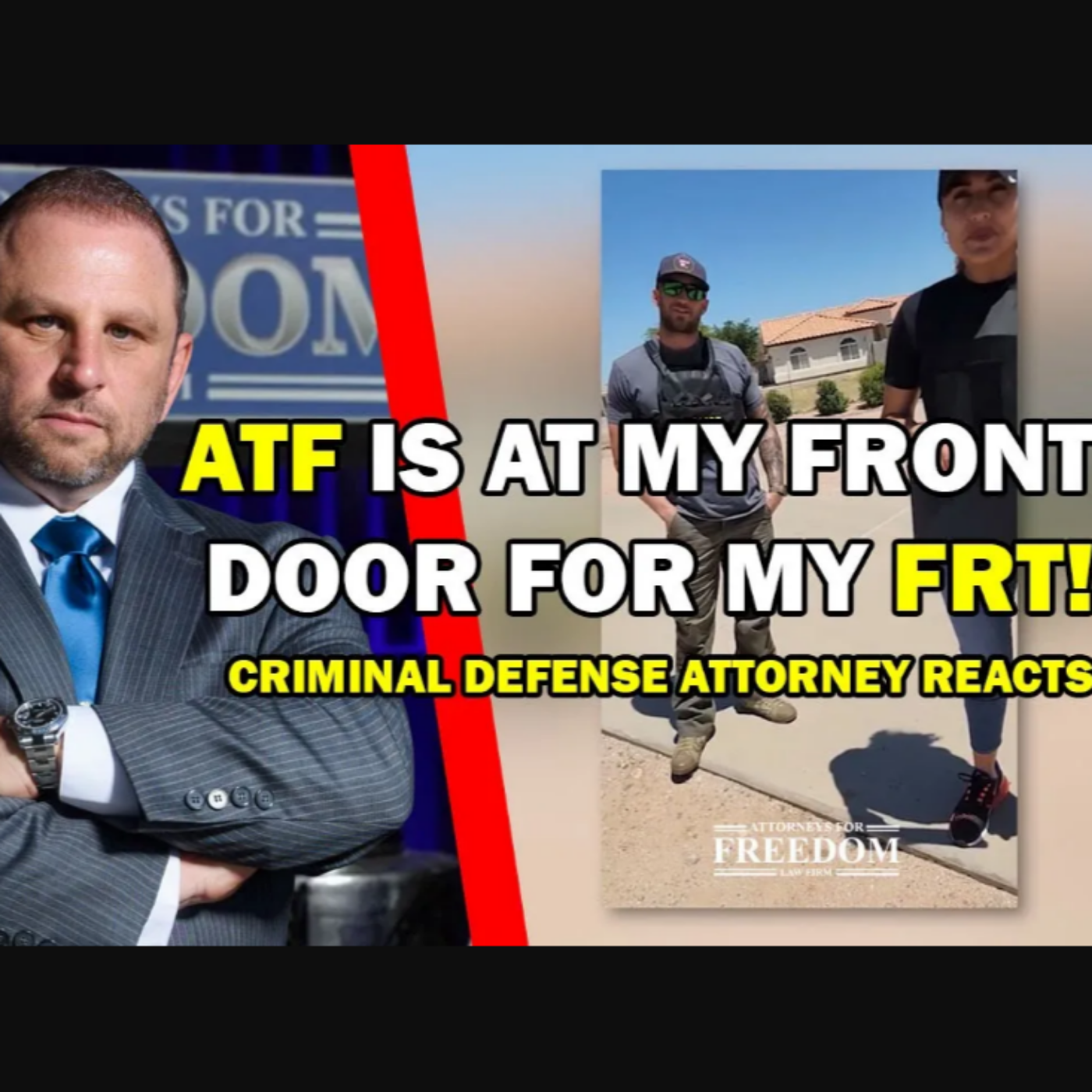 Criminal Defense Attorney Reacts to ATF Agents Coming for FRTs - AND IT'S NOT WHAT YOU EXPECT!