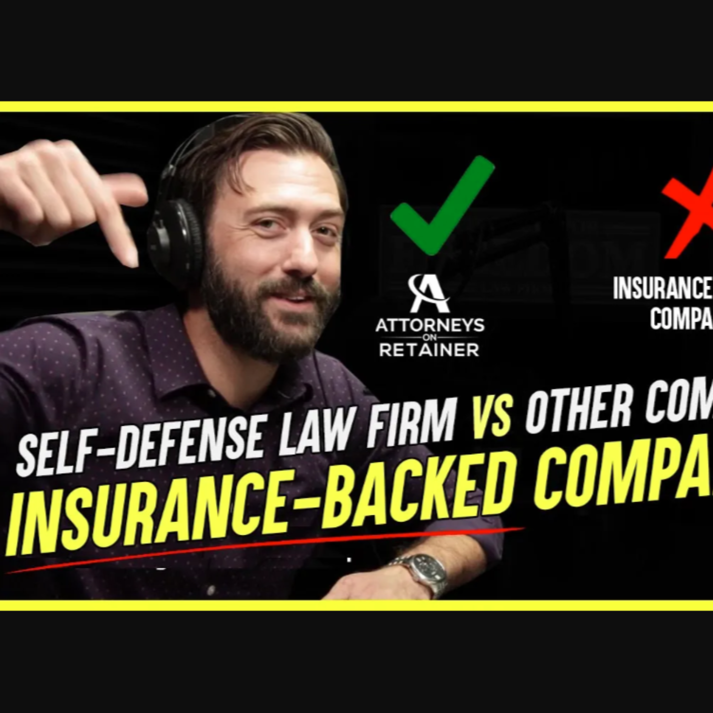 Compare AOR vs Other Insurance-Backed Self-Defense Plans