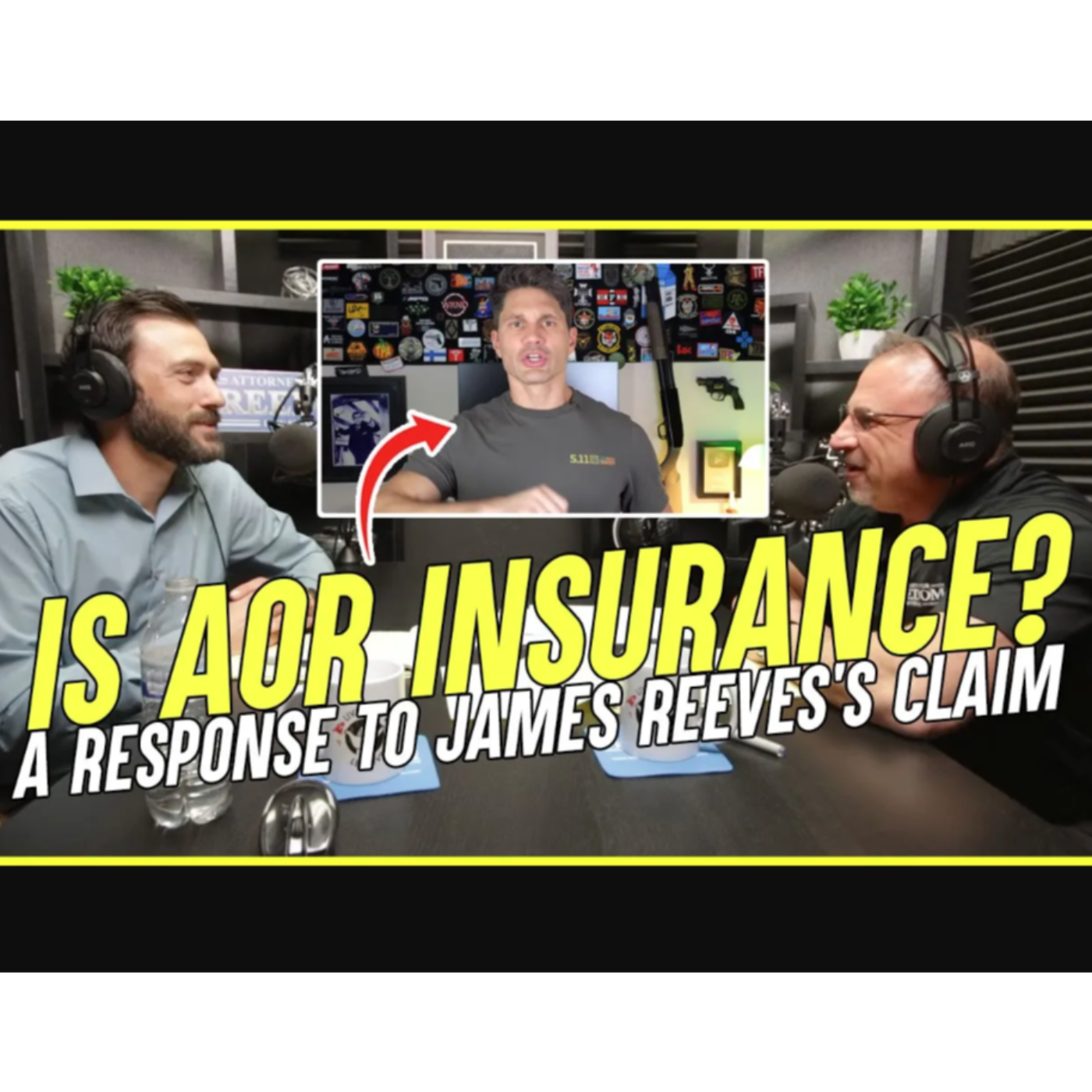 James Reeves Calls AOR "INSURANCE!" - Attorneys Marc J. Victor & Andy Marcantel Respond
