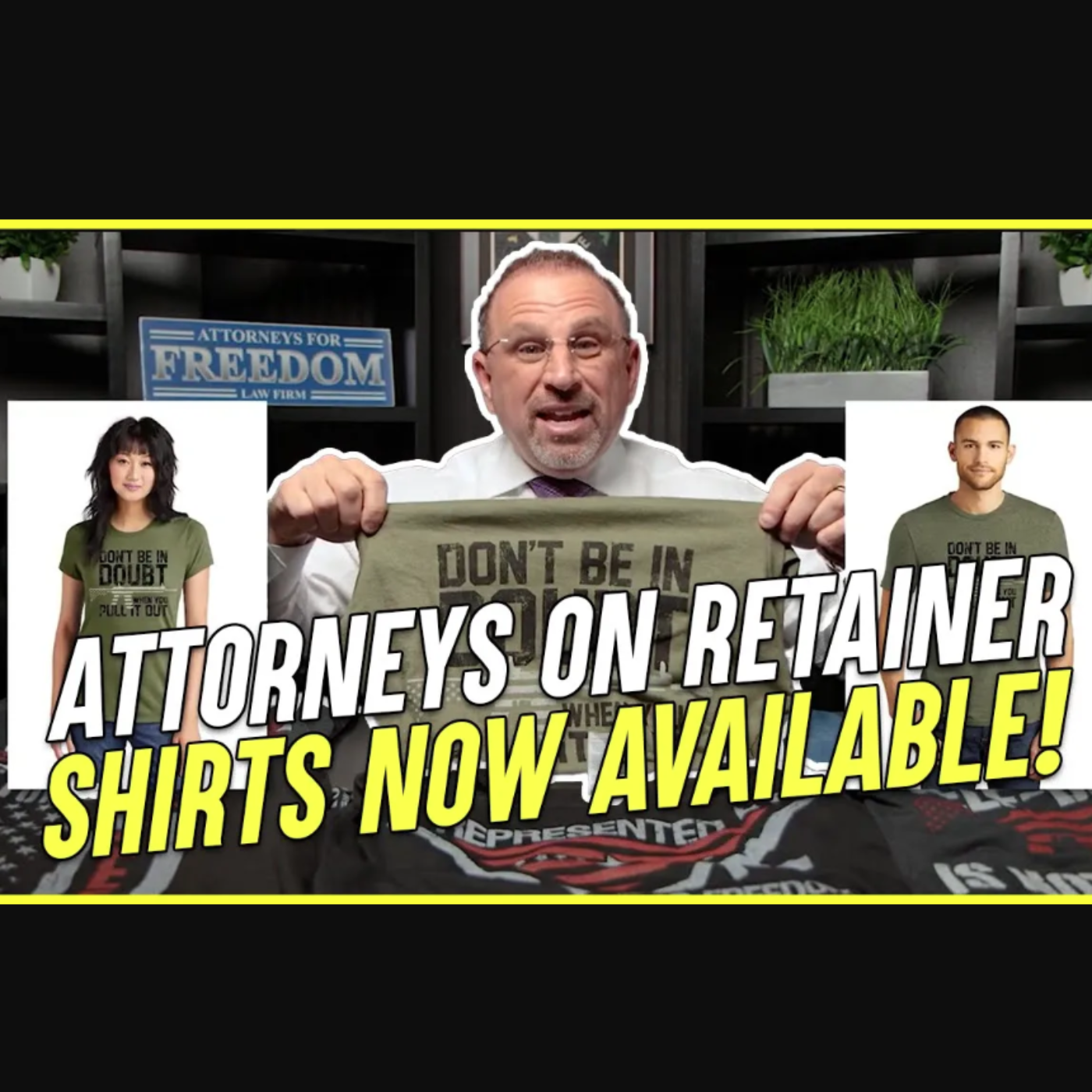 Attorneys On Retainer Shirts Now Available!