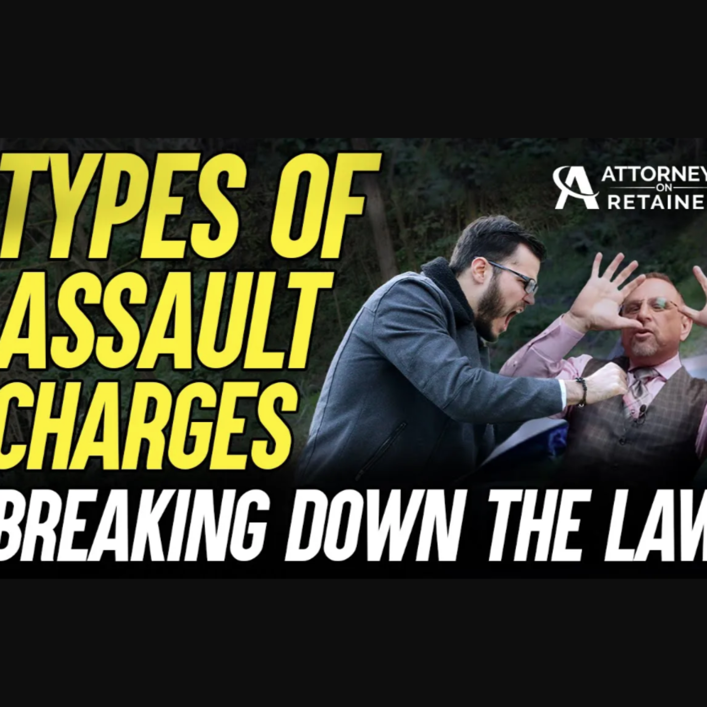 Different Ways You Can Be Charged With Assault
