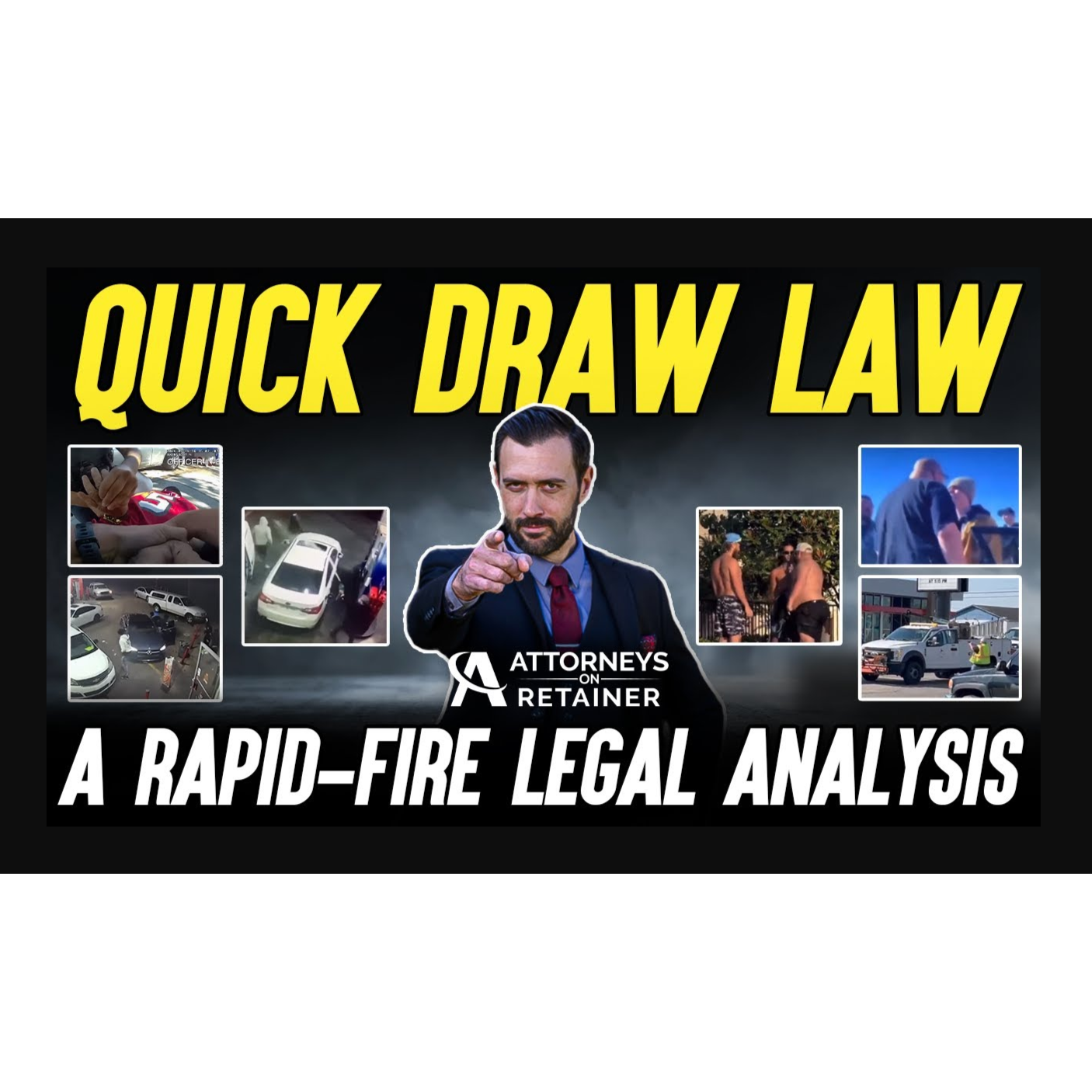 Quick Draw Law: A Rapid-Fire Legal Analysis by Criminal Defense Attorney Andy Marcantel