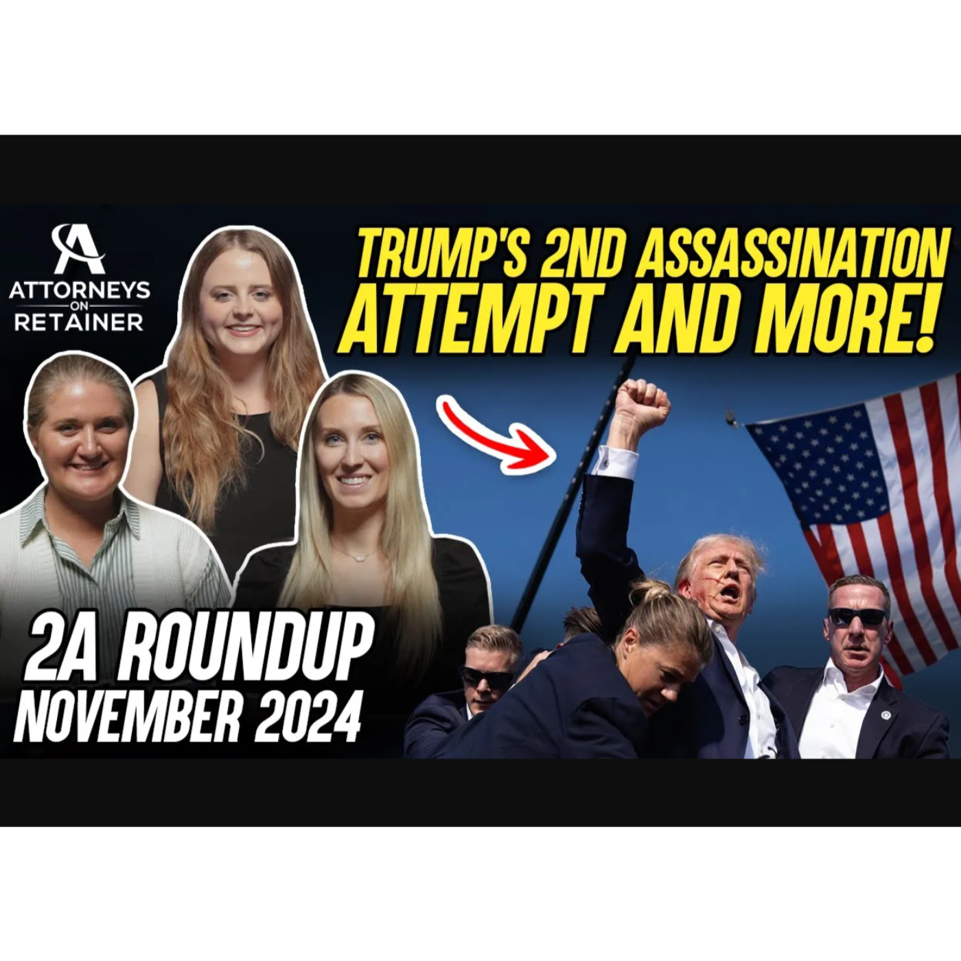 Trump's 2nd Assassination Attempt, Concealed Carry Reciprocity, and More! - 2A Roundup November 2024