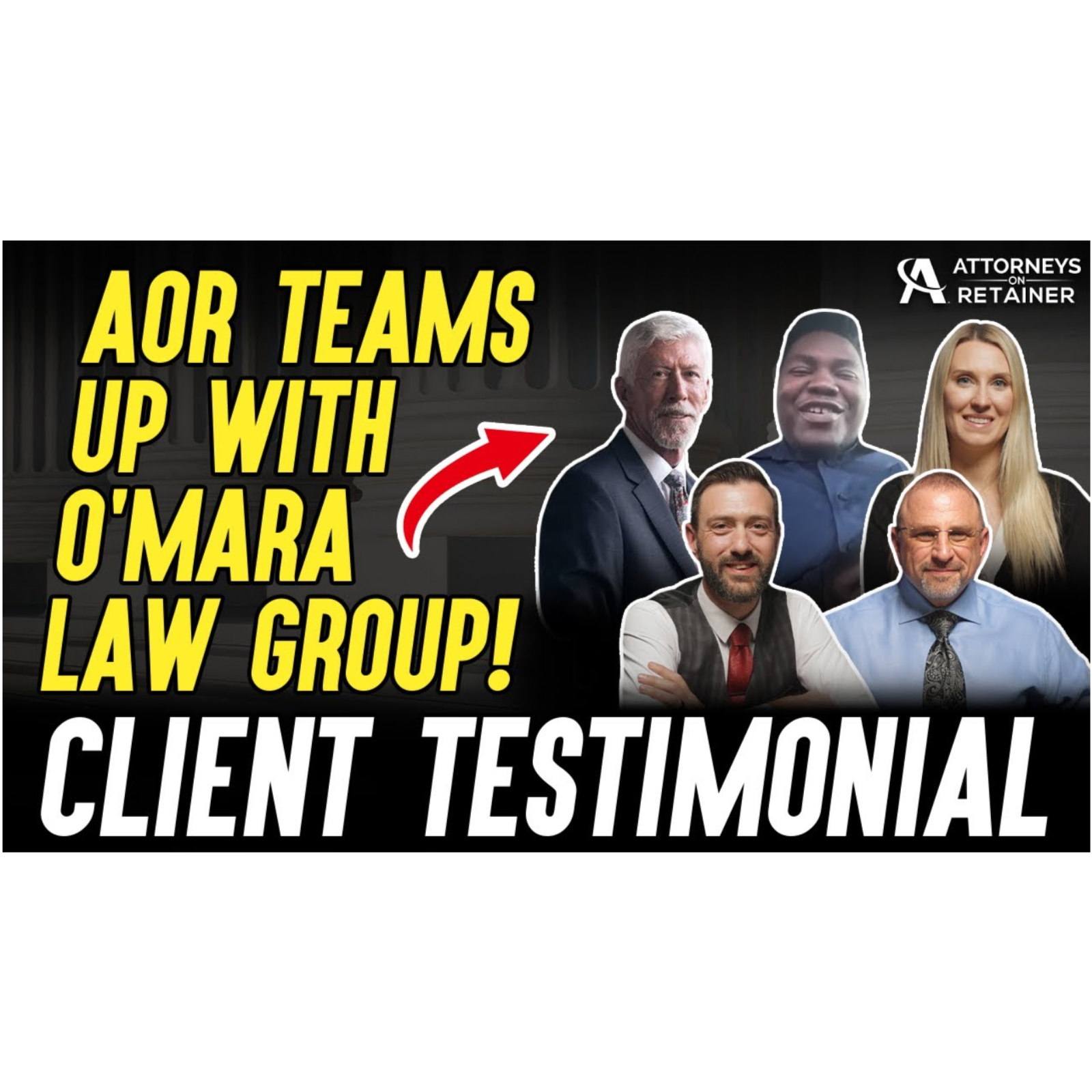 Attorneys On Retainer Teams Up With O'Mara Law Group to Help an AOR Member - Client Testimonial