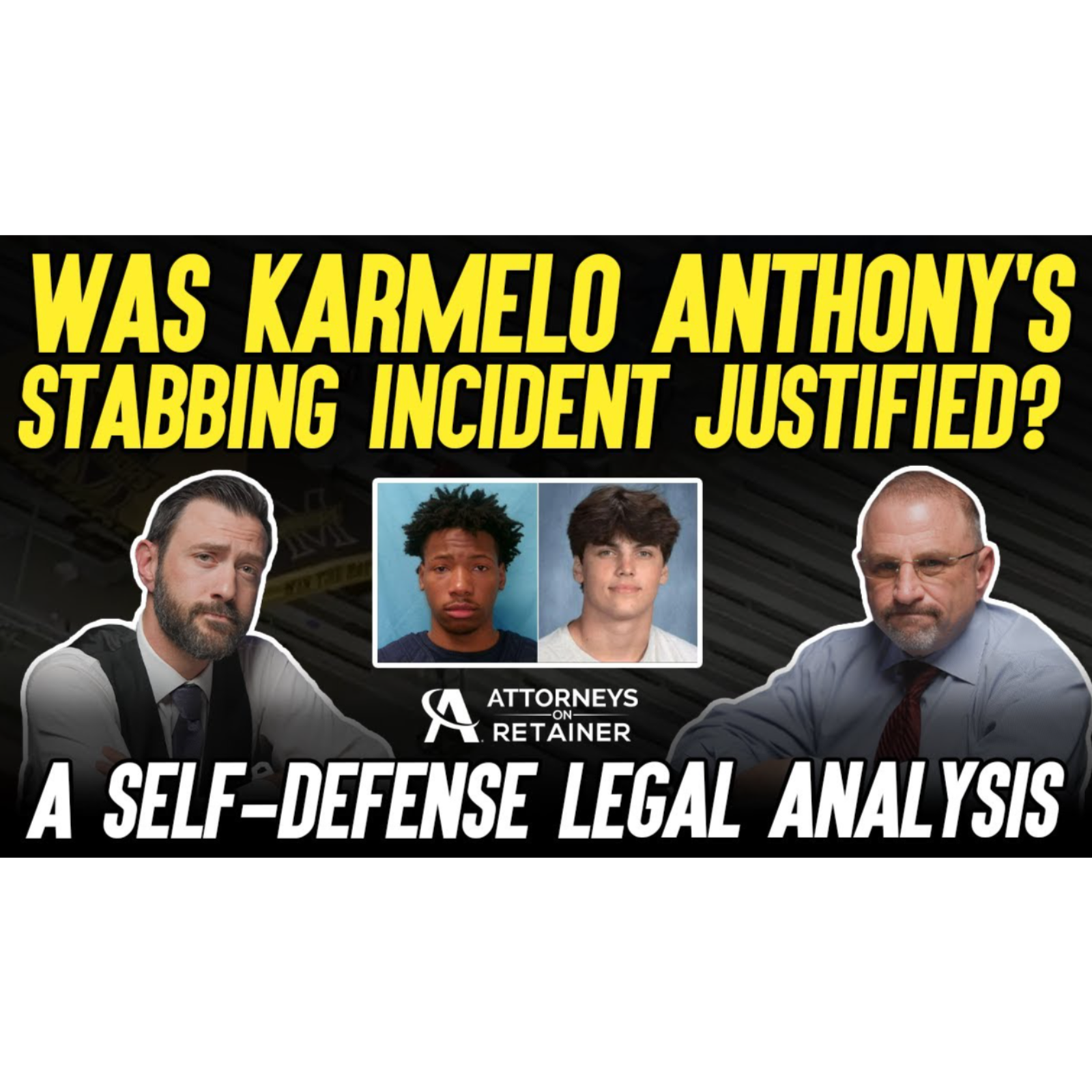 Analyzing the Karmelo Anthony Stabbing Incident - Attorneys Marc J. Victor and Andy Marcantel