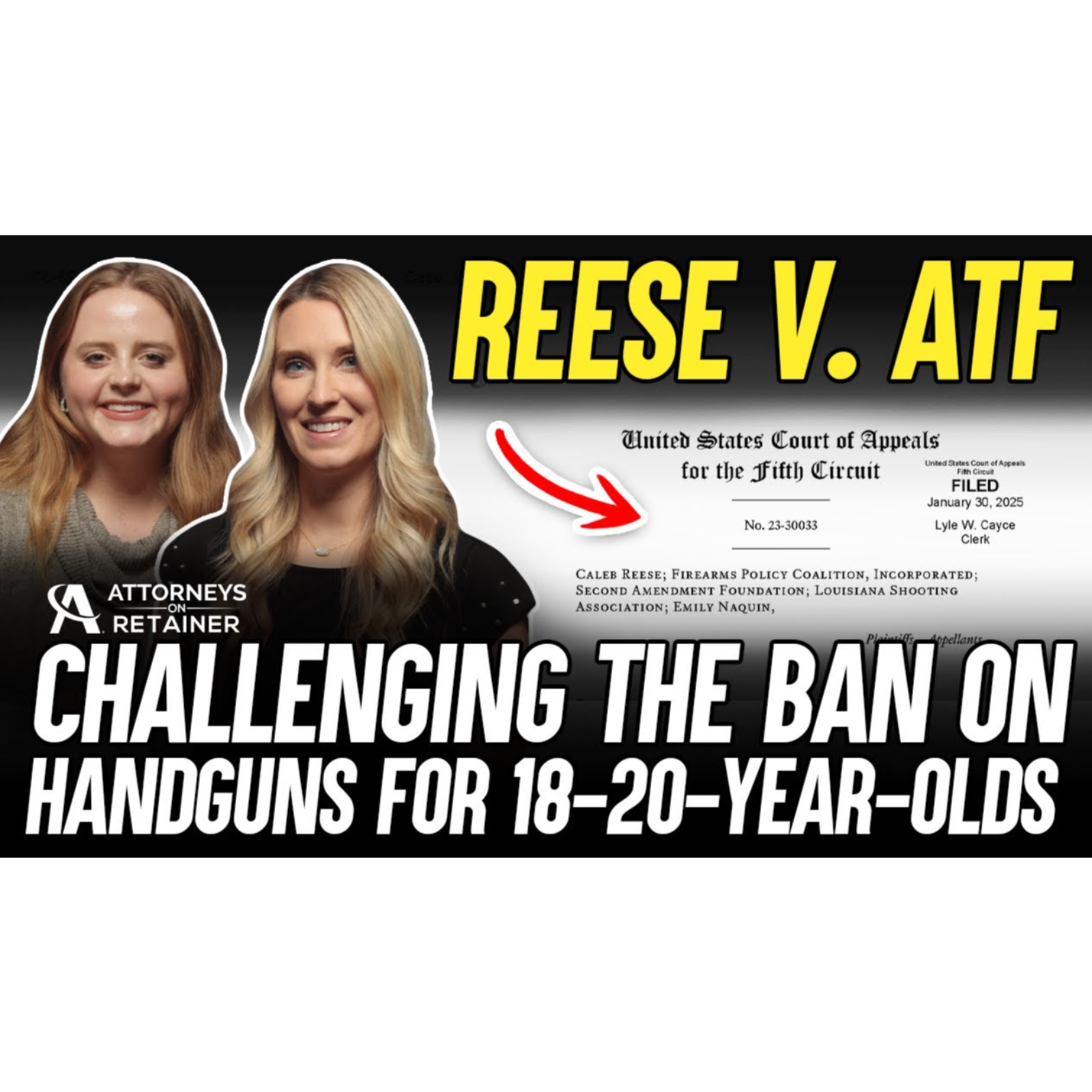 Should FFLs Be Banned From Selling Handguns to 18-20-Year-Olds? - Reese v. ATF Discussion