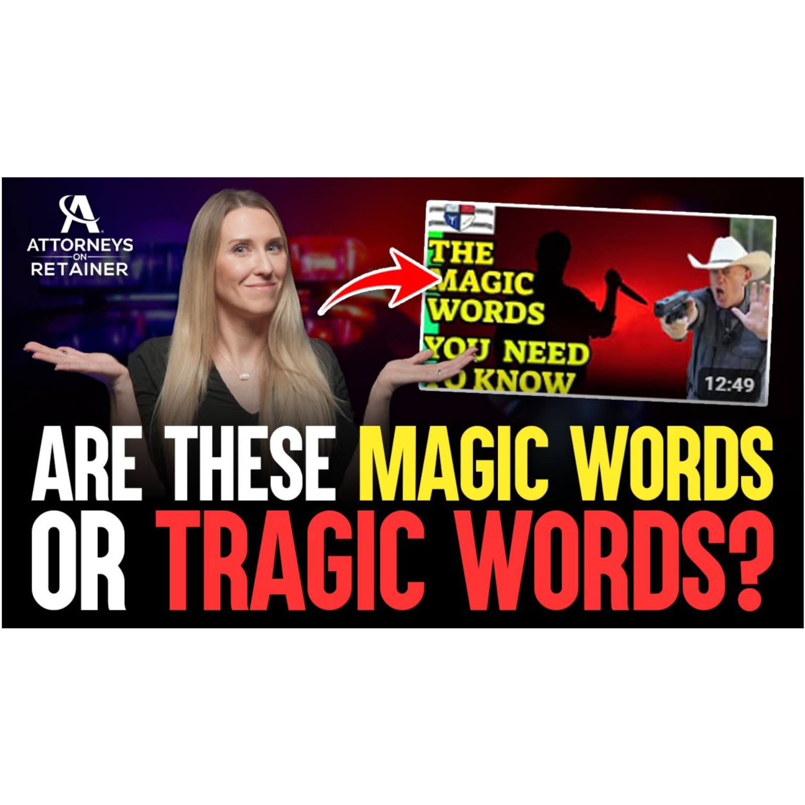 Should You Say These "Magic Words" After a Self-Defense Incident? episode artwork