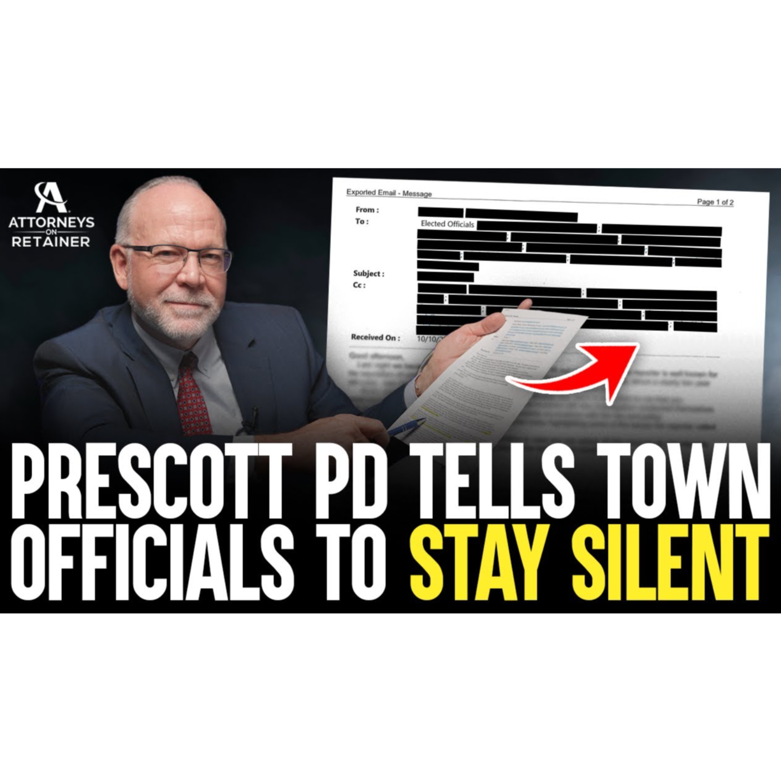 Prescott Police Department's Shocking Communication with Town Officials episode artwork