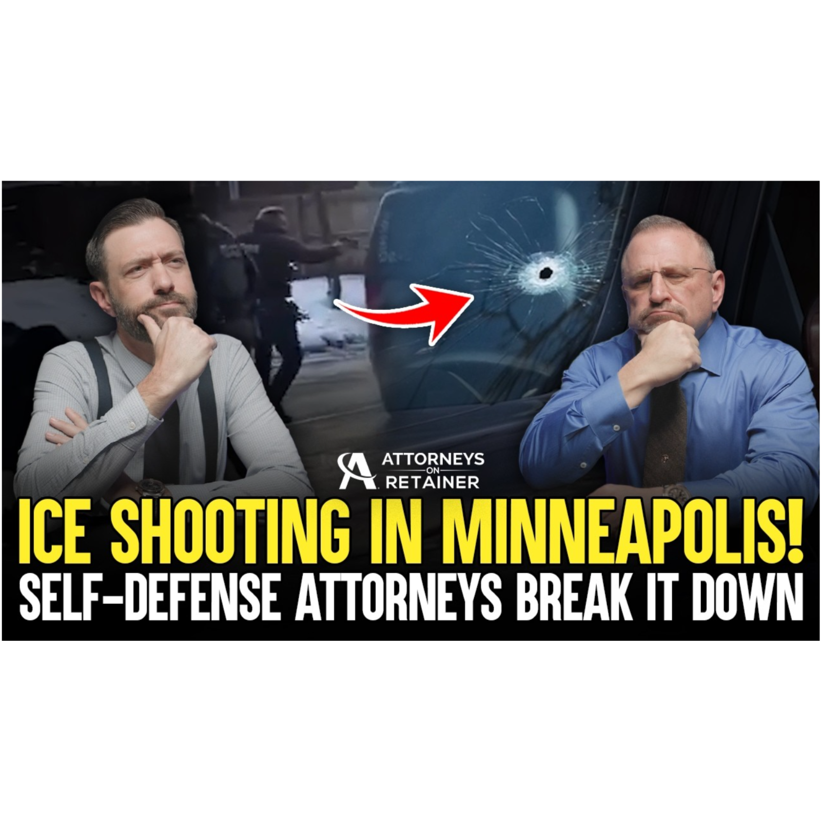 Minneapolis ICE Shooting! | Self-Defense Attorneys Break It Down episode artwork