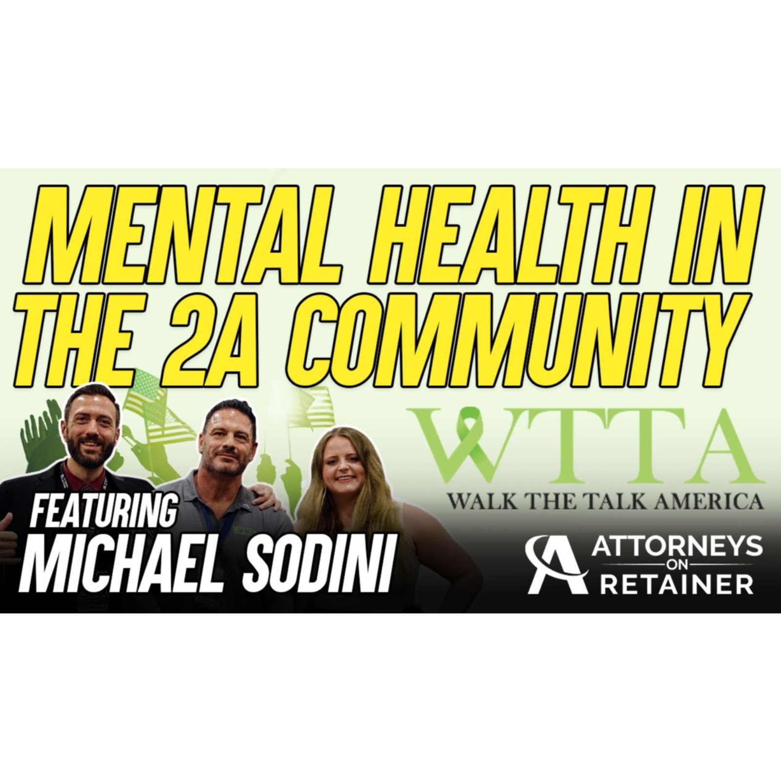 Walk the Talk America Sheds Light on Mental Health in the 2A Community - Michael Sodini