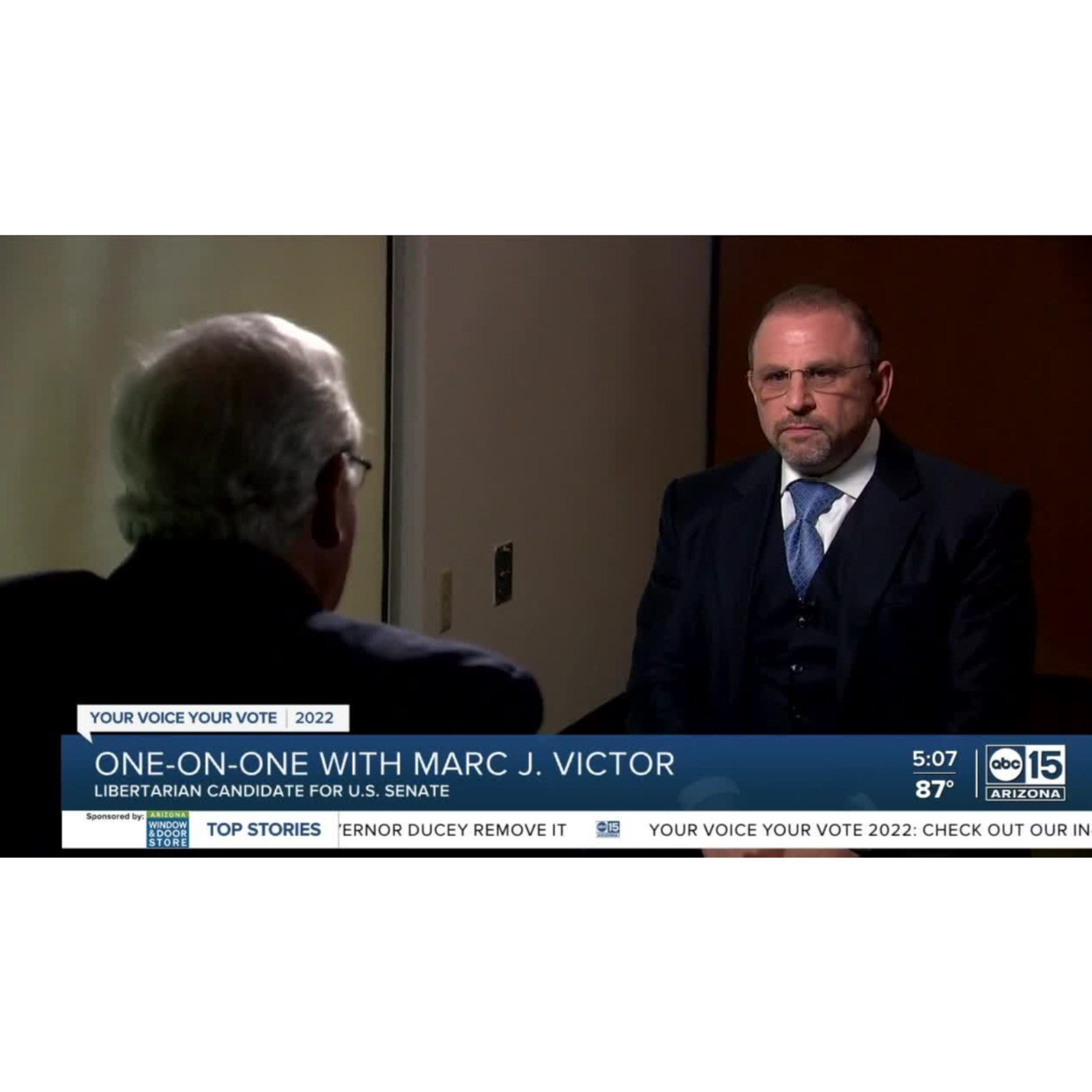 Marc Victor One-On-One with ABC15 Arizona