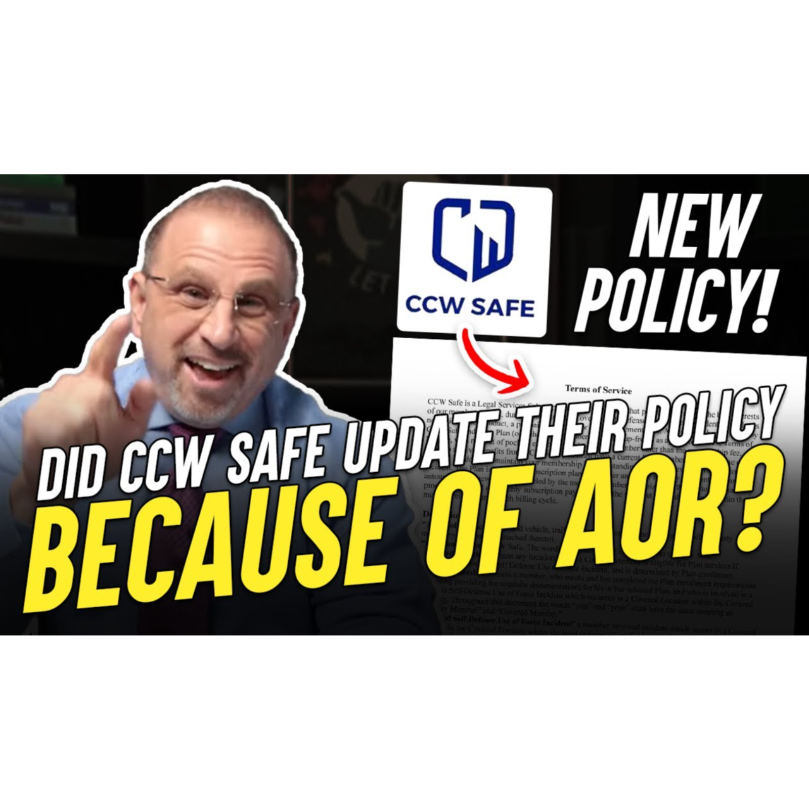Updated CCW Safe Policy Review (2024): Did CCW Safe Change Their Policy Because of AOR?
