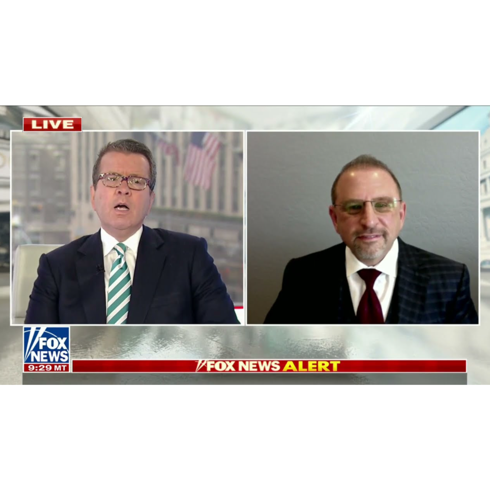 Marc Victor Appears on FOX News Cavuto Live