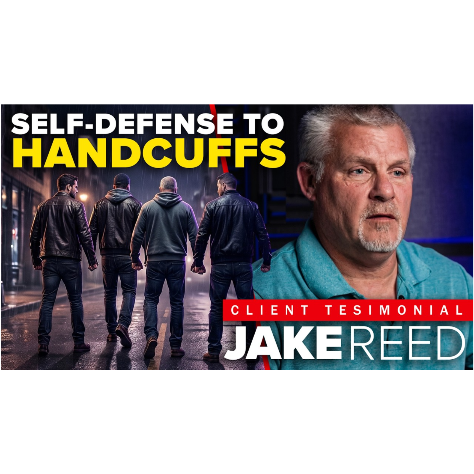 Self-Defense to Handcuffs | Jake Reed's Defense episode artwork