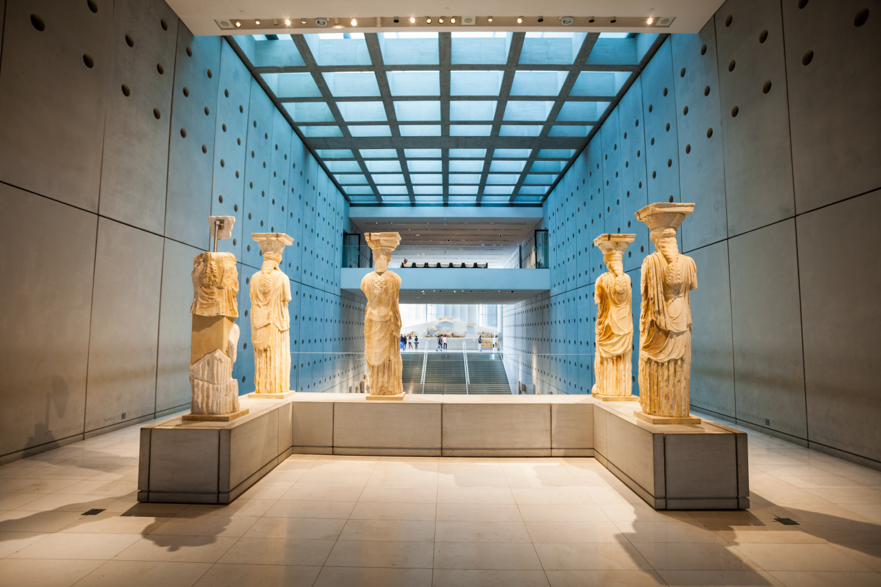 ATHENS - Acropolis Museum, interior - audio guide tour of Athens (English) episode artwork