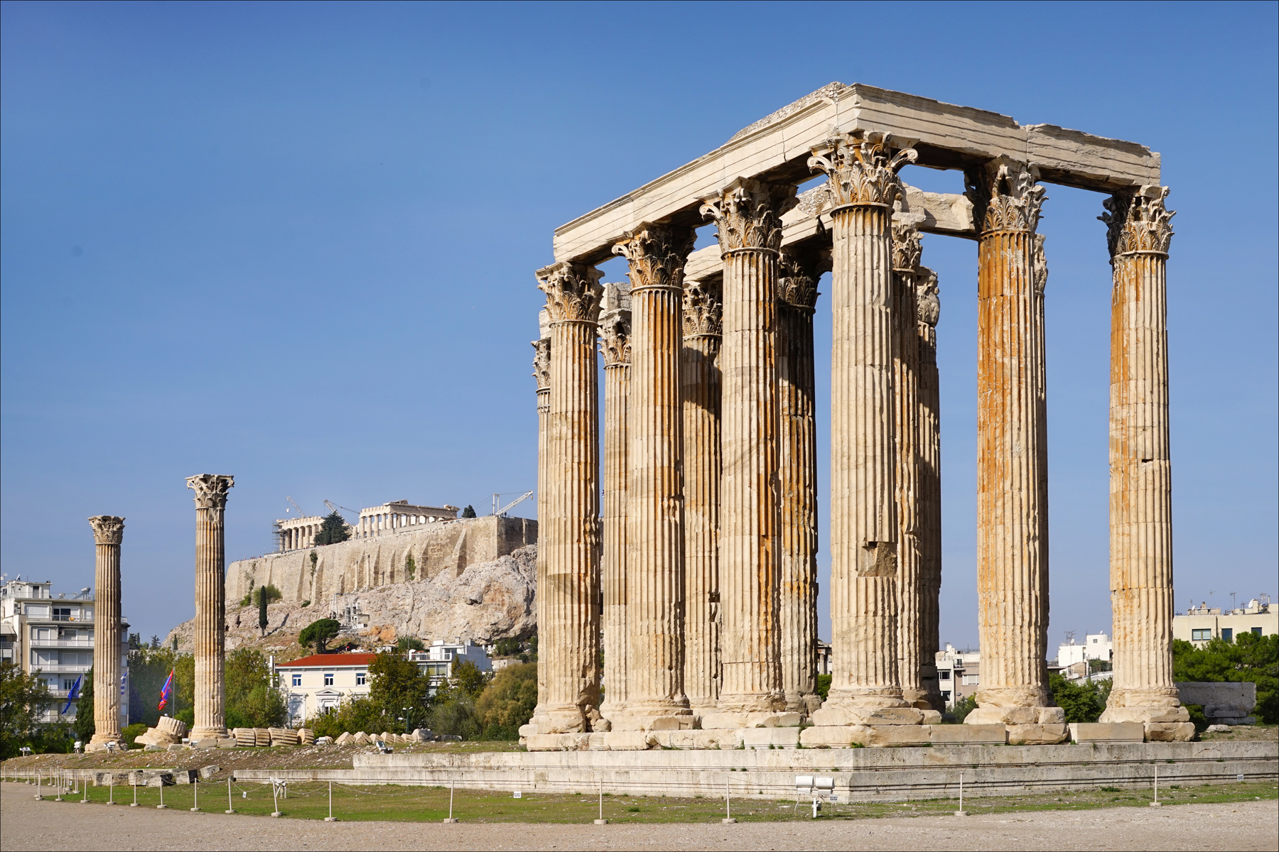 ATHENS - Temple of Olympian Zeus - audio guide tour of Athens (English) episode artwork