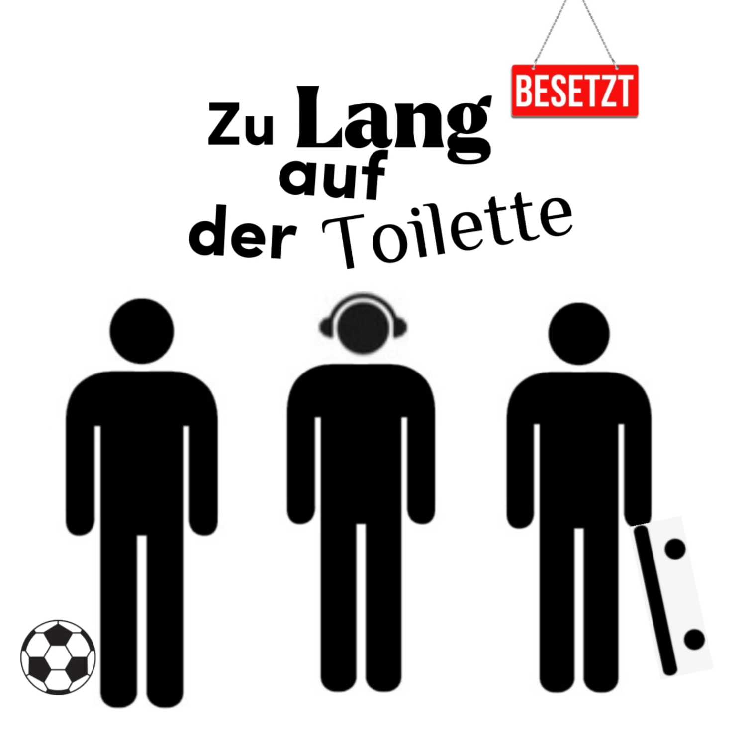 Zu Lang auf Der Toilette