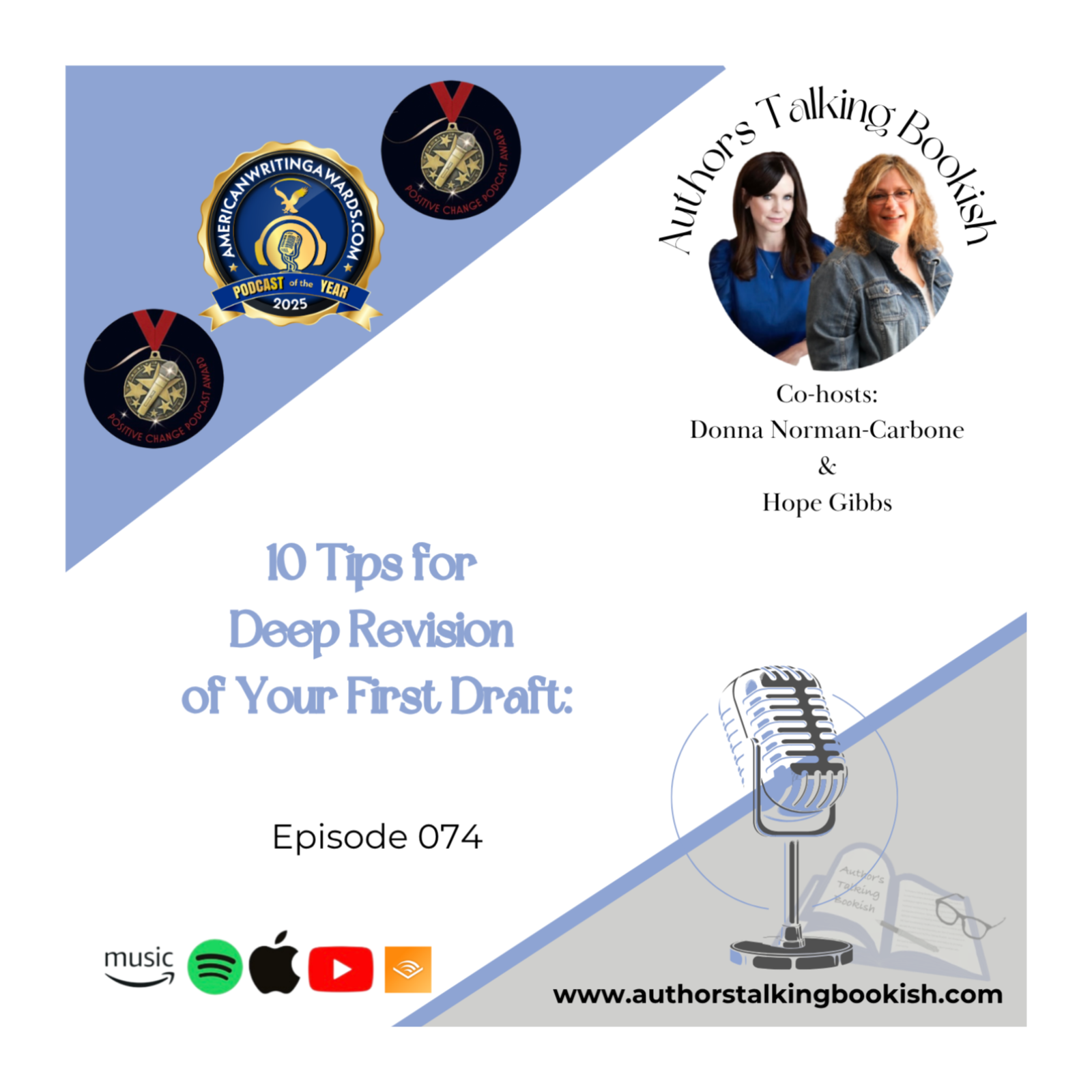 10 Tips for Deep Revision of Your First Draft episode artwork