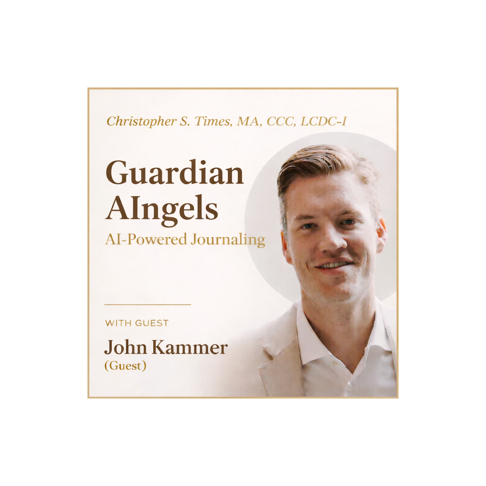 John Kammer, Guardian AIngels as an AI-powered journaling episode artwork
