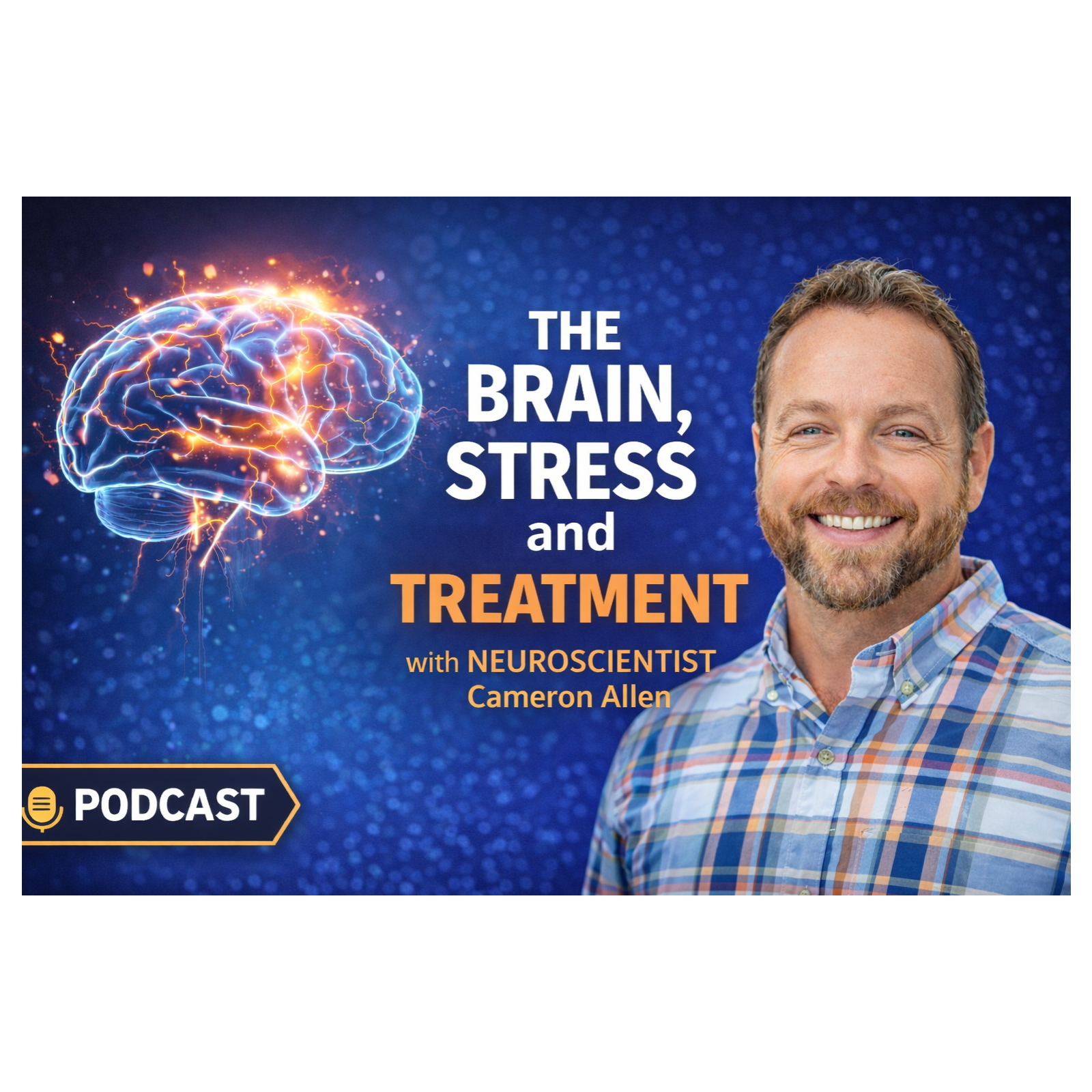 The Brain, Stress and Treatment with Neuroscientist Cameron Allen episode artwork