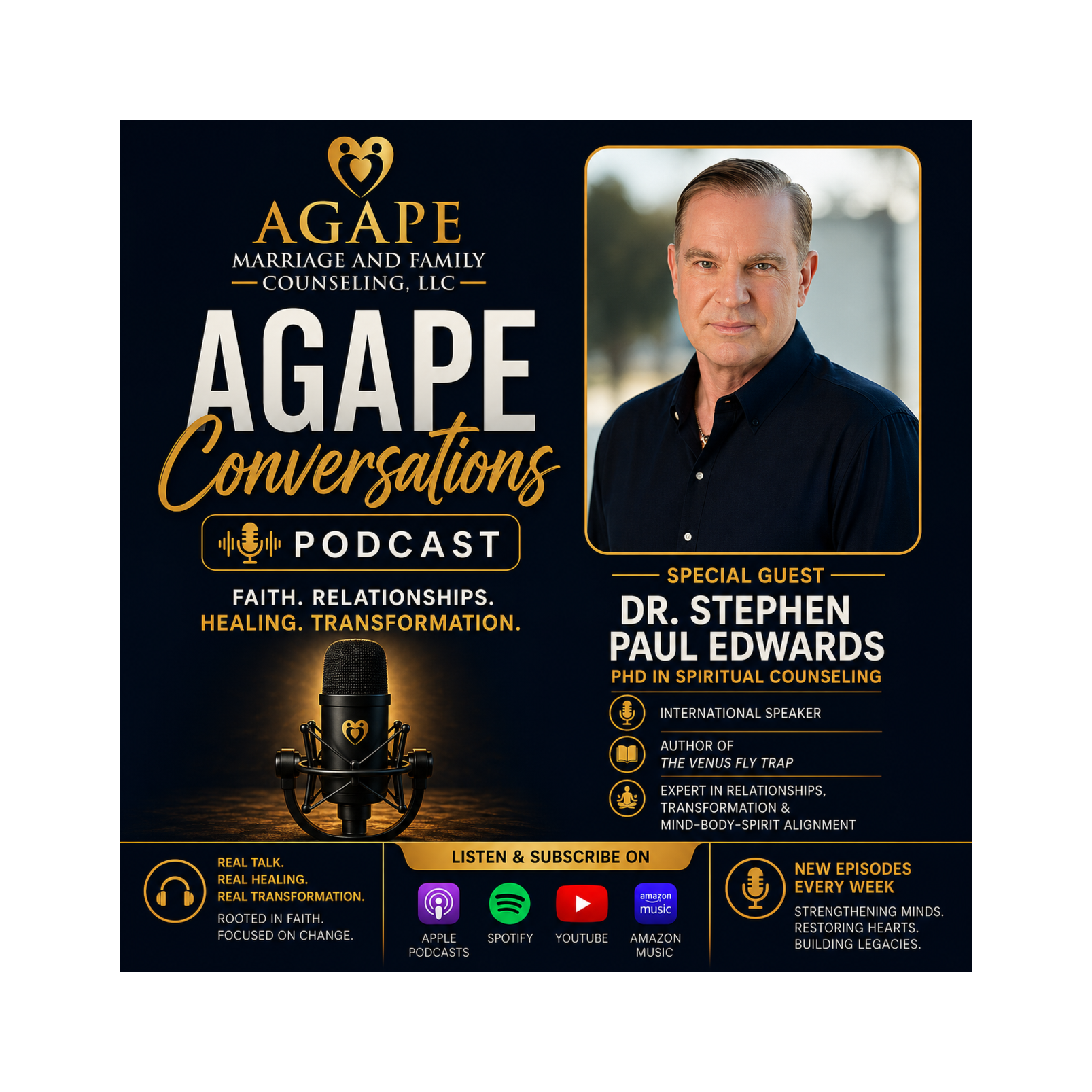 Dr. Stephen Paul Edwards on Domestic Violence and Toxic Relationships episode artwork