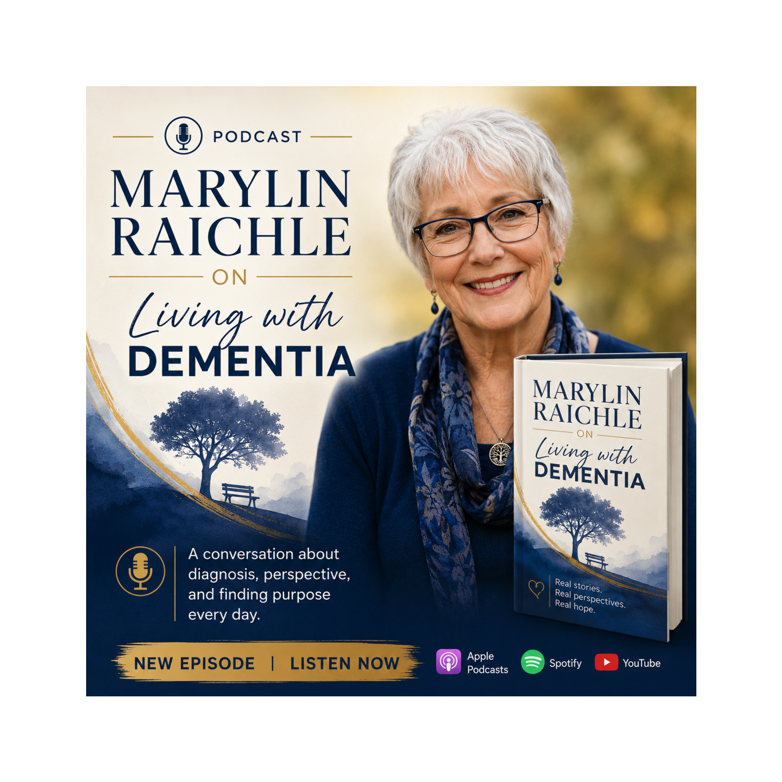 Marylin Raichle on Living with Dementia episode artwork