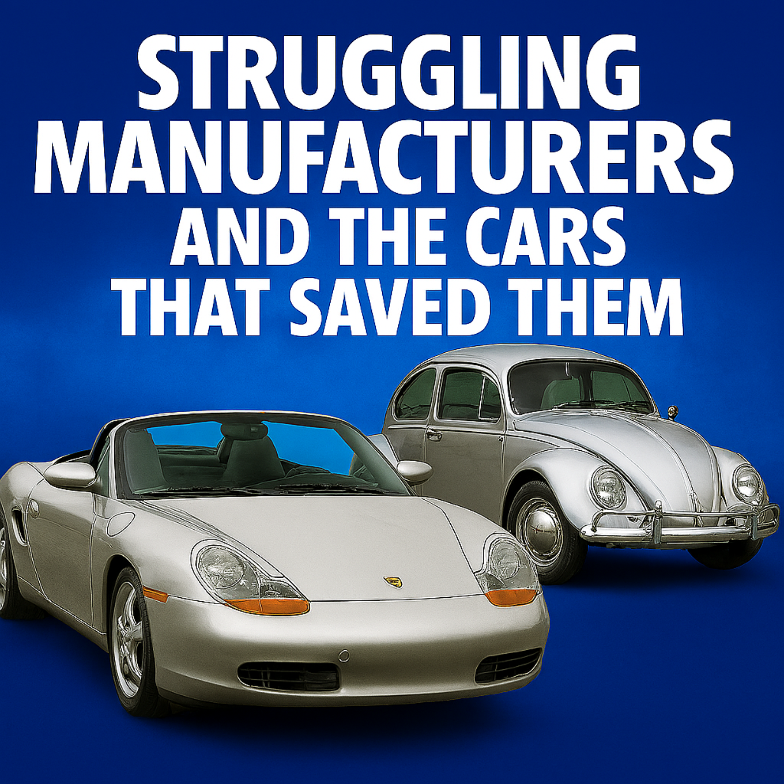 Struggling Manufactures And The Cars That Saved Them episode artwork